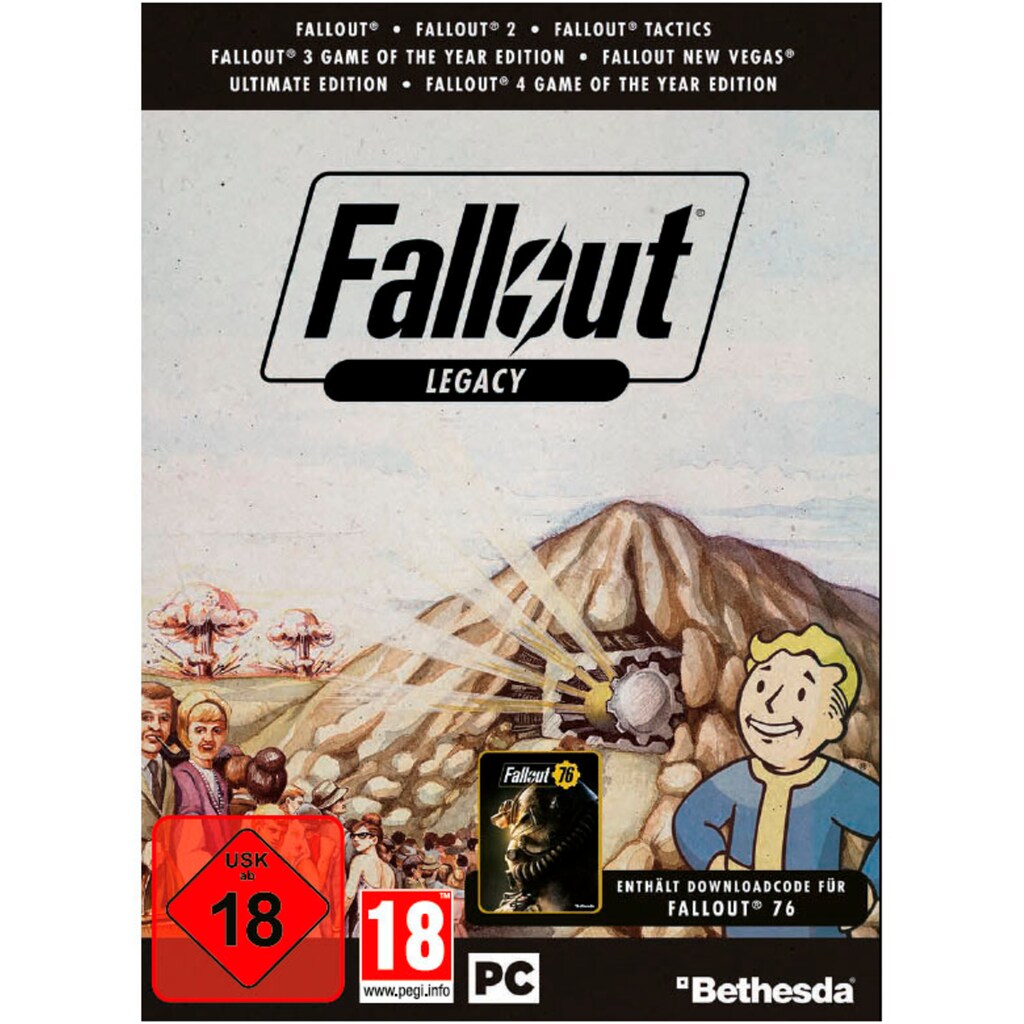 Bethesda Spielesoftware »PC Fallout Legacy«, PC