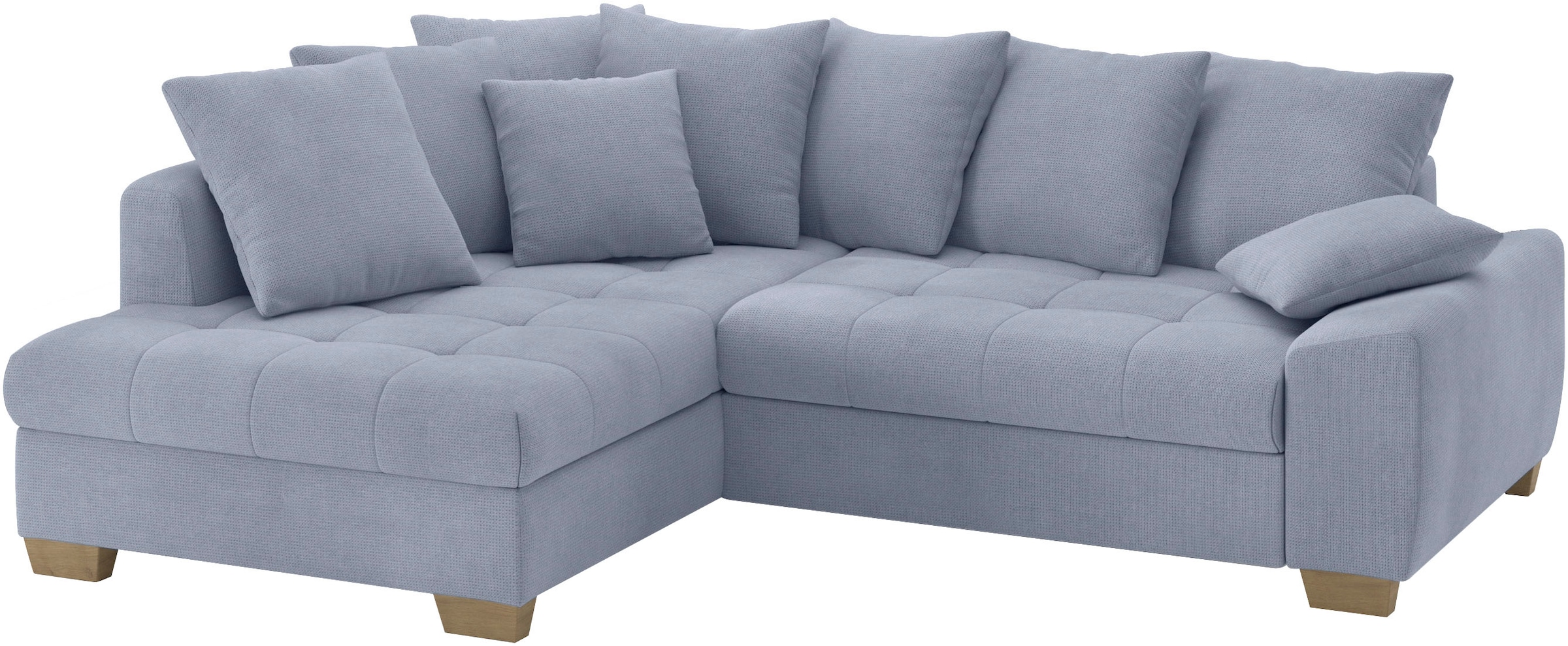 Mr. Couch Ecksofa "Nikita II, L-Form", Wahlweise mit Bettfunktion, Bettkast günstig online kaufen