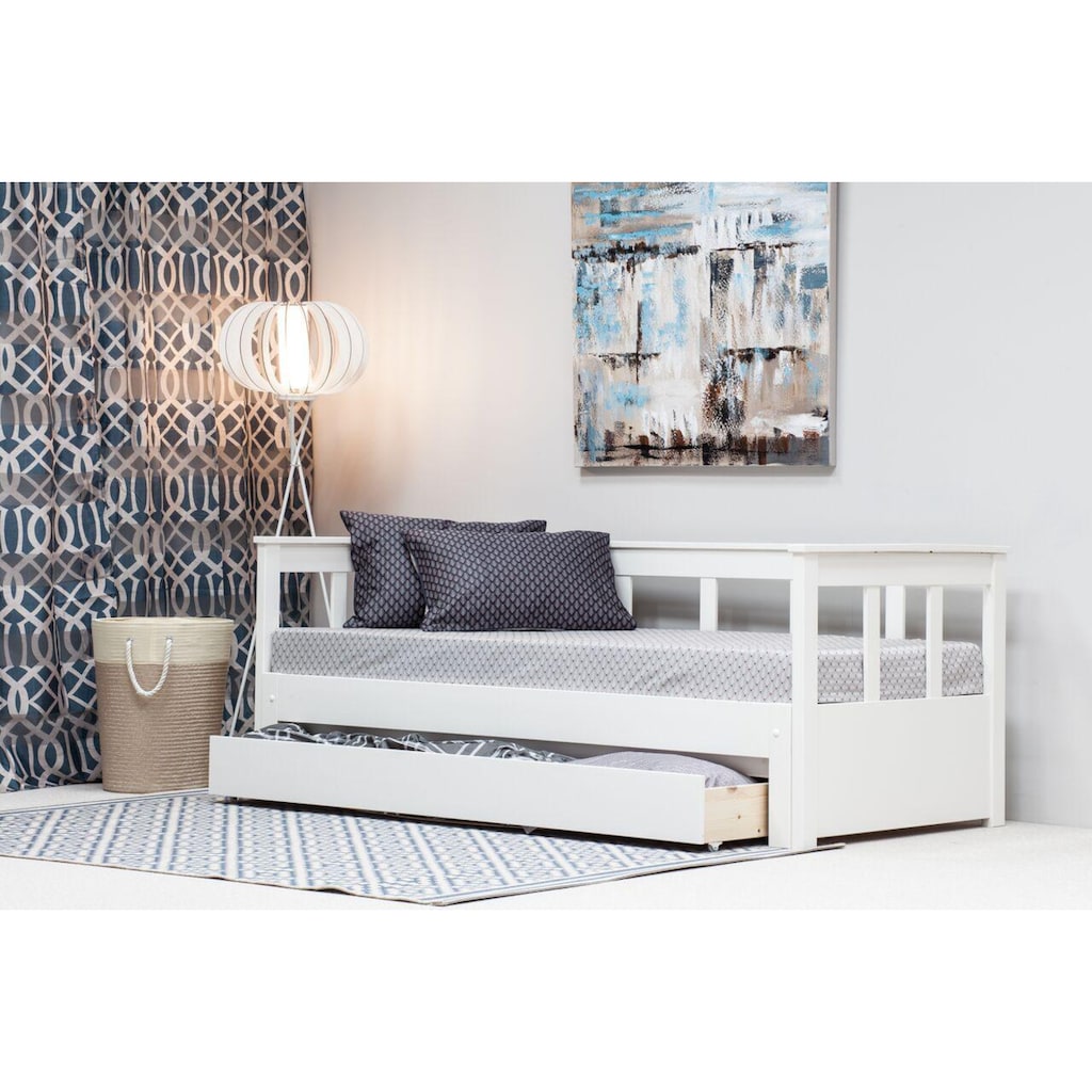 Home affaire Daybett »"AIRA" skandinavisches Design, ideal fürs Jugend- oder Gästezimmer«