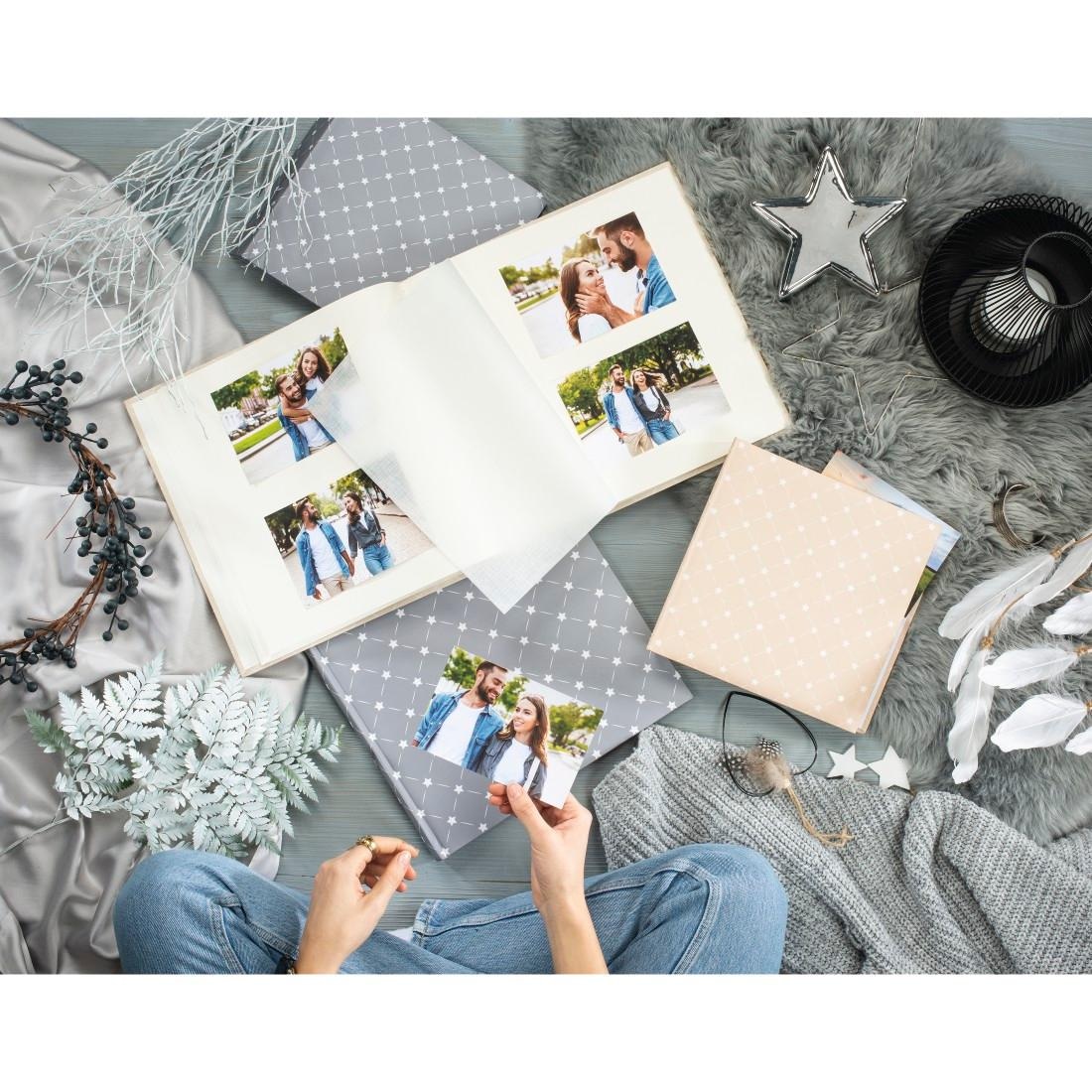 Hama Fotoalbum »Jumbo Album "Skies II", 30x30 cm, 60 weiße Seiten, Beige«