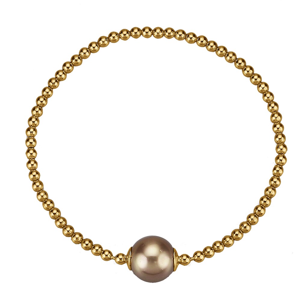 CELESTA Armband »925/- Sterling Silber vergoldet Perle«