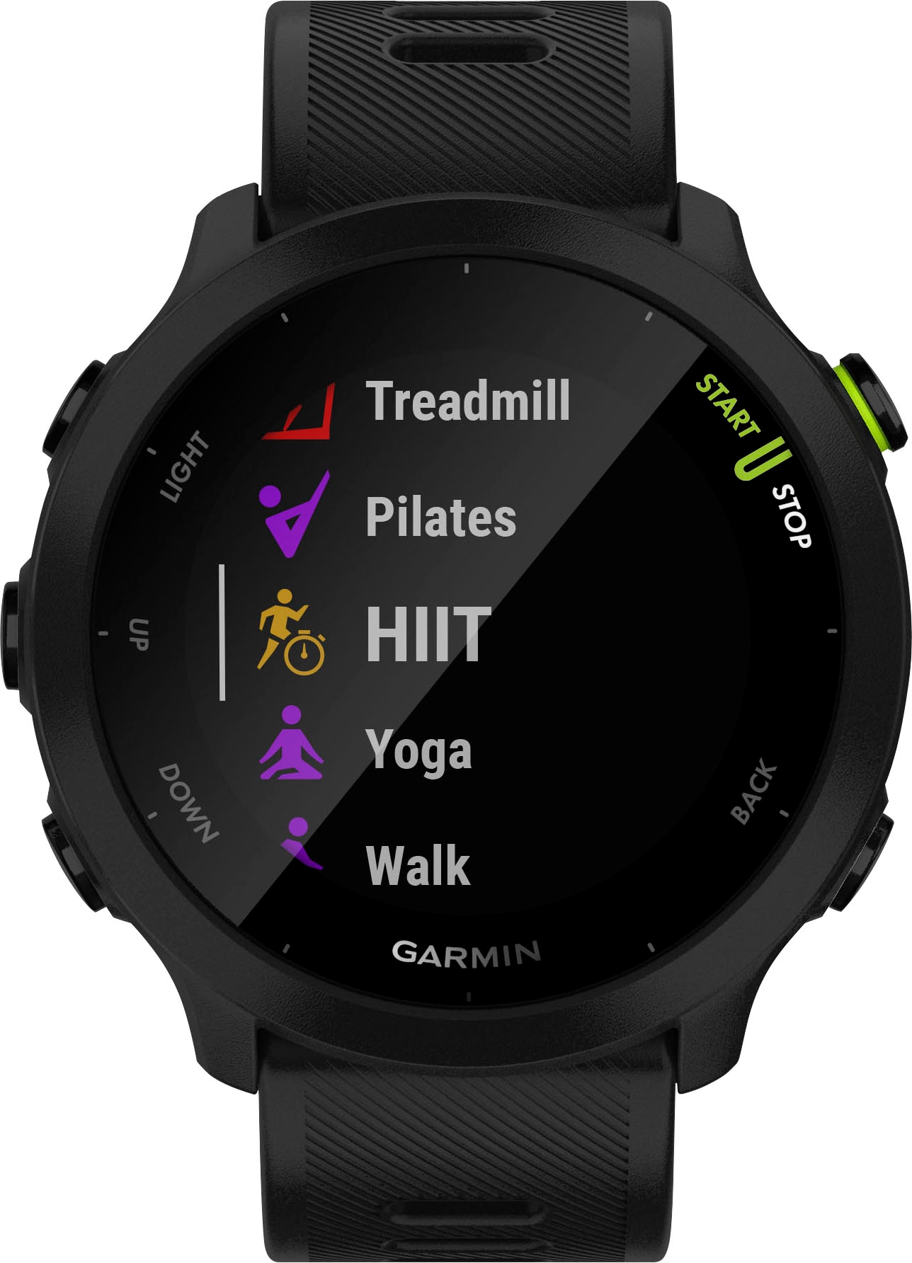 Garmin Smartwatch »FORERUNNER 55 Multisport-«, (Garmin GPS-Laufuhr)
