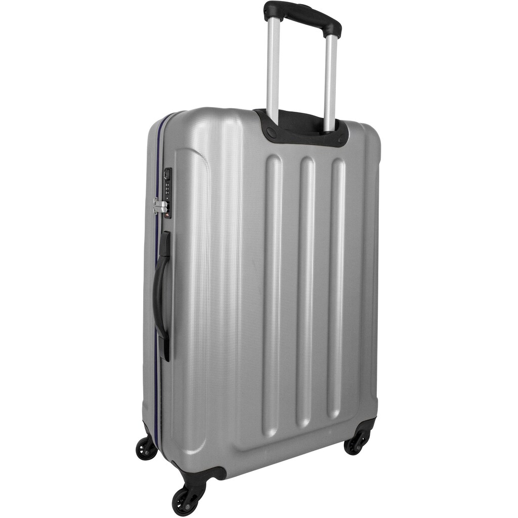 F23™ Hartschalen-Trolley »Wave 3.0, 78 cm, silberfarben«, 4 Rollen