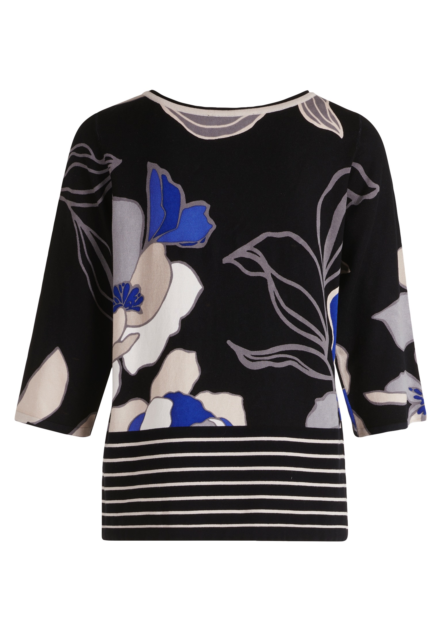 Betty Barclay Strickpullover »Betty Barclay Feinstrickpullover mit Blumenprint«, (1 tlg.), Druck