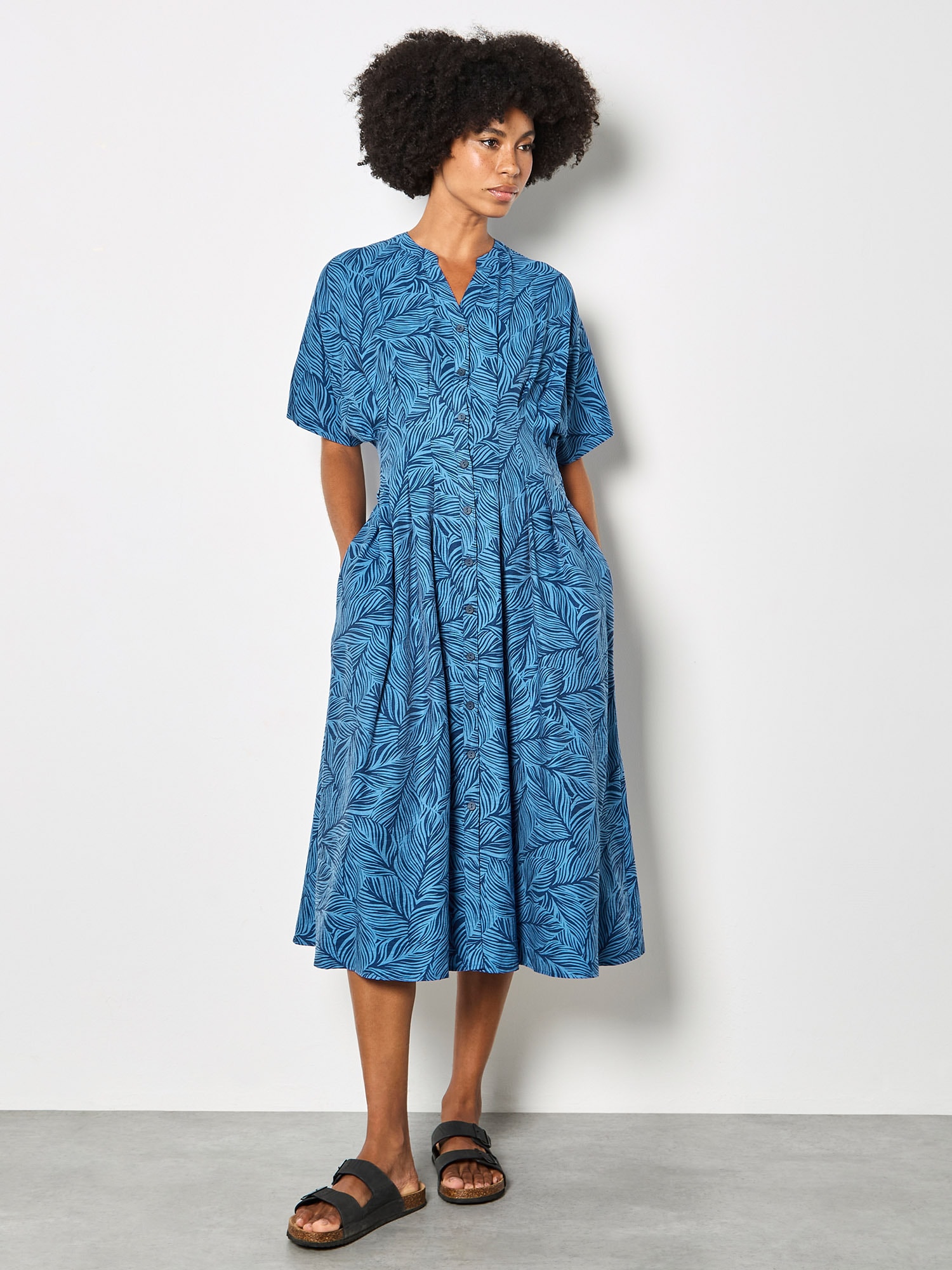 Apricot Midikleid »Midikleid« Druck
