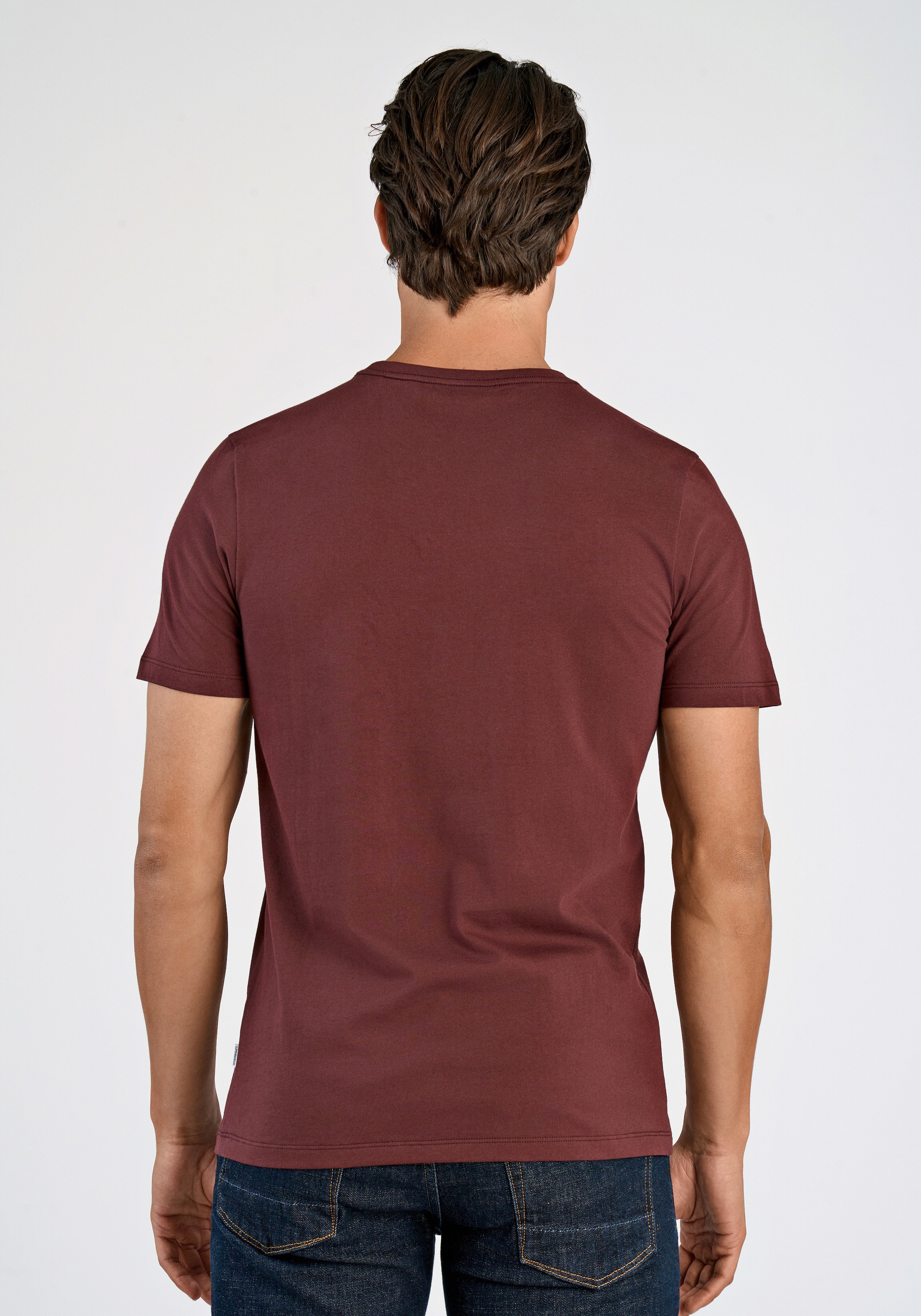 LINDBERGH T-Shirt mit Logo und Rundhalsausschnitt günstig online kaufen