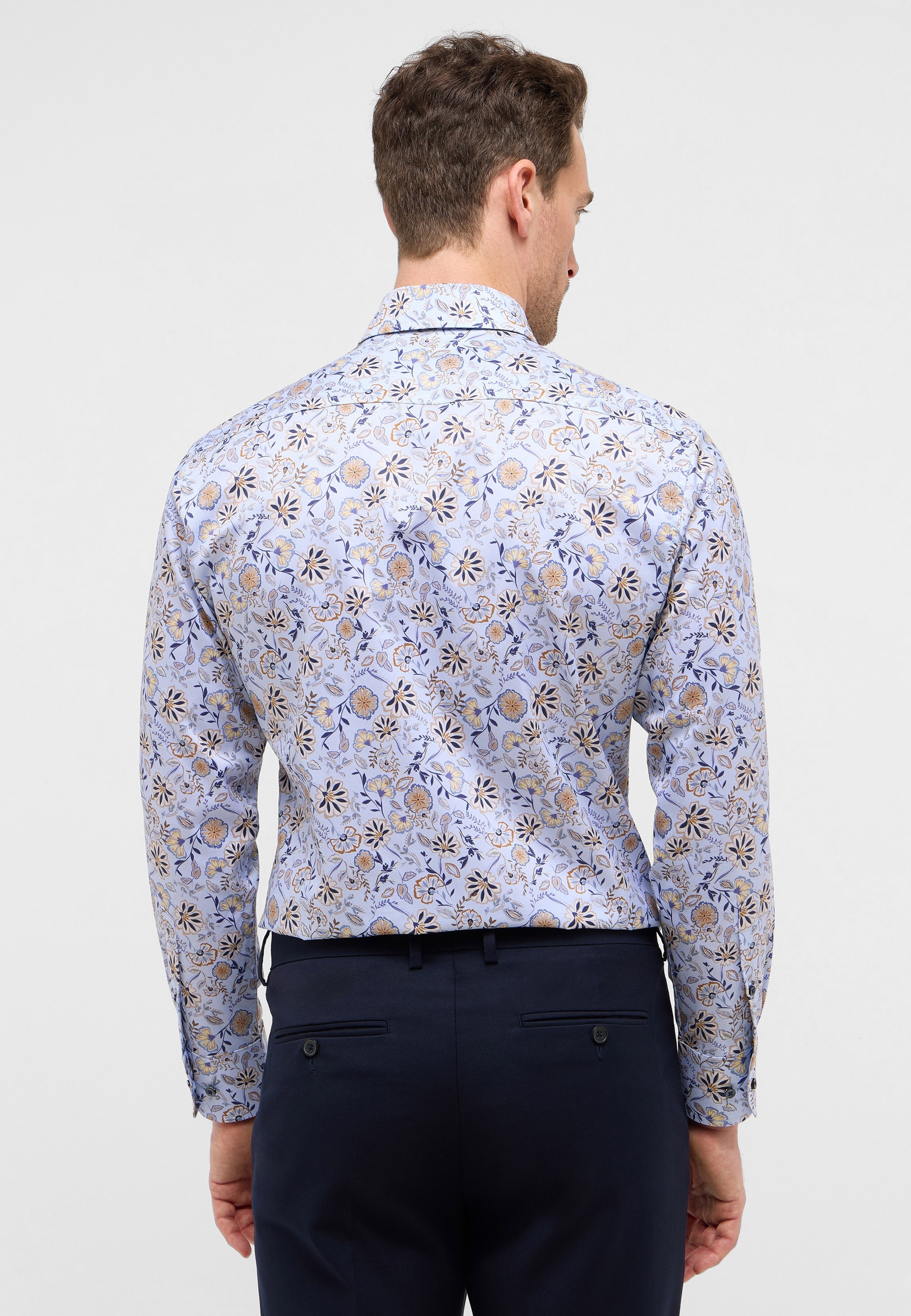 Eterna Langarmhemd »MODERN FIT«, NON IRON (bügelfrei)