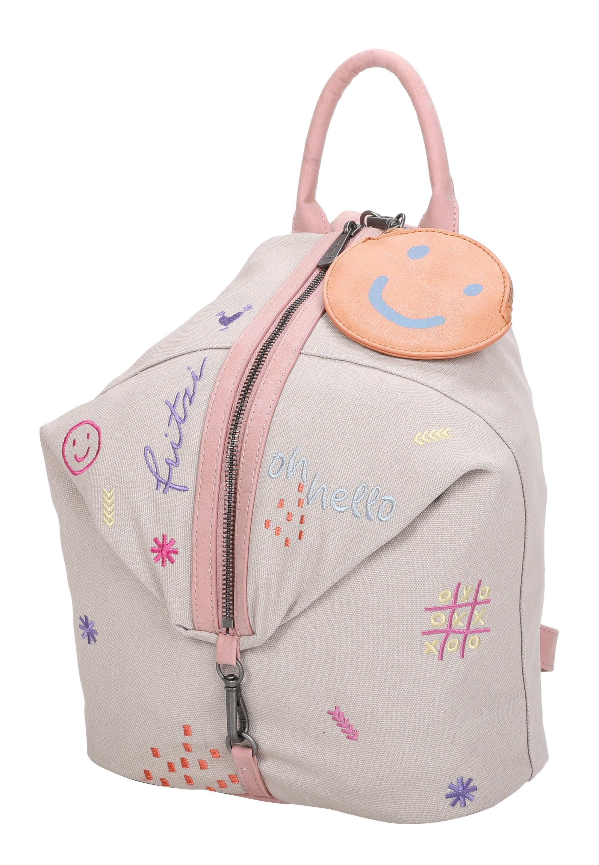 Fritzi aus Preußen Cityrucksack »Marit Limited Ebro Fun«, mit abnehmbarem Pocketanhänger
