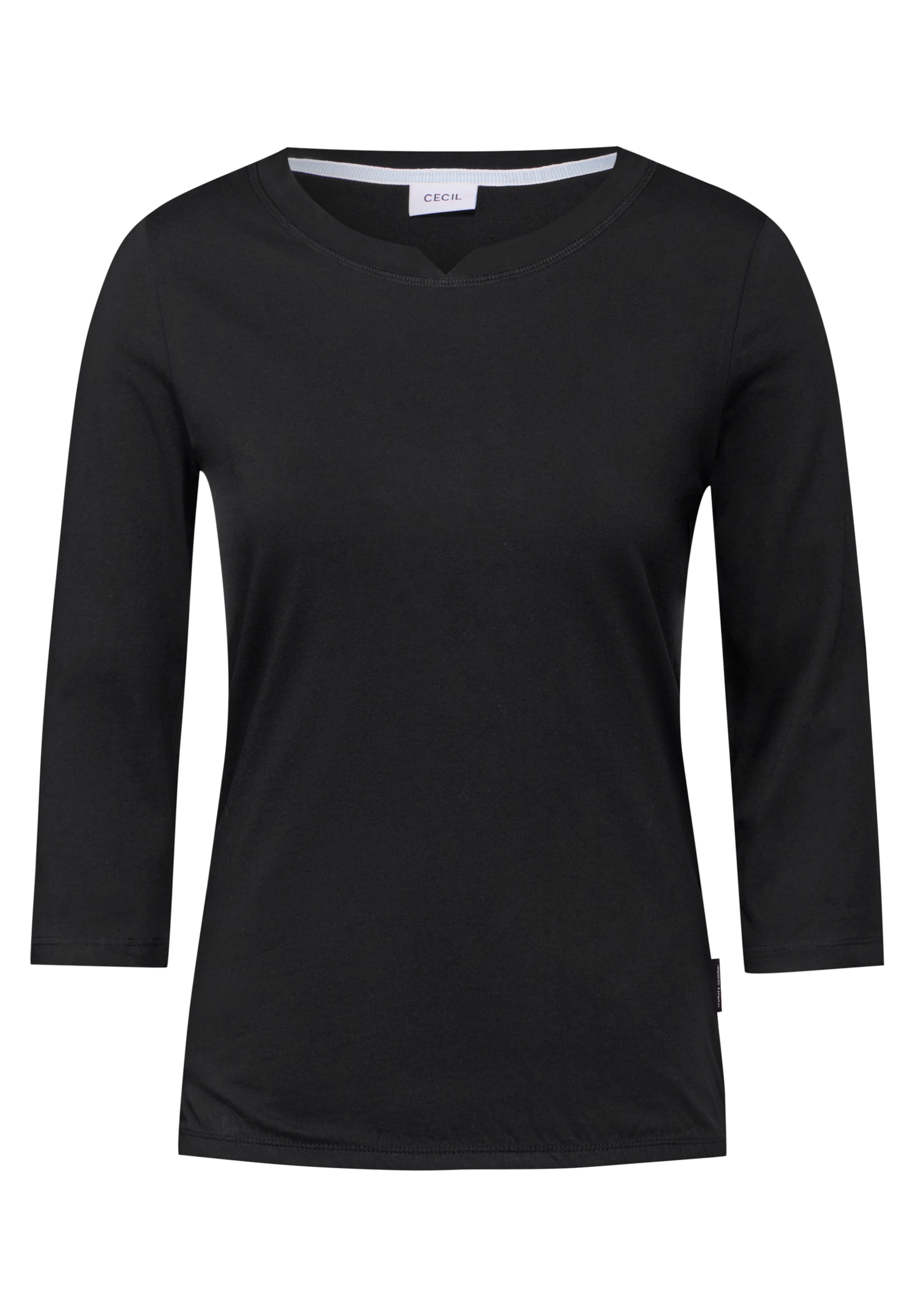 Cecil 3/4-Arm-Shirt, aus reiner Baumwolle