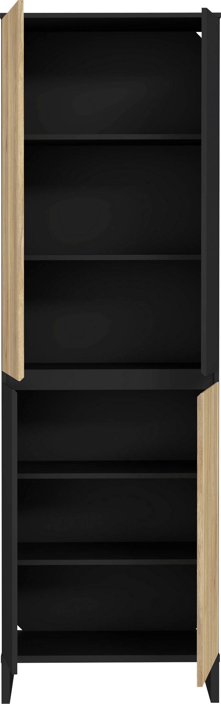 Thumbnail - FORTE Garderobenschrank "Quayle", Stauraumschrank, Mehrzweckschrank, Höhe 201,7cm