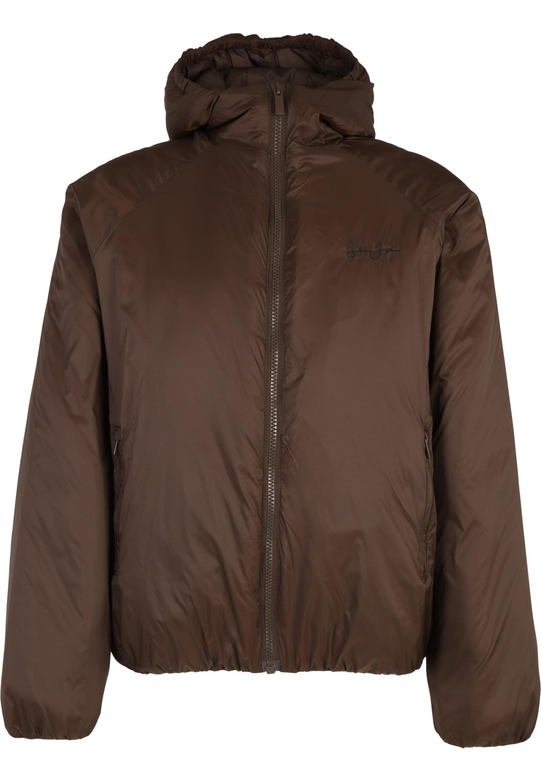 Sean John Allwetterjacke »Sean John Herren JM224-017-02 Script Logo Round Padded Jacket«, (1 St.), mit Kapuze