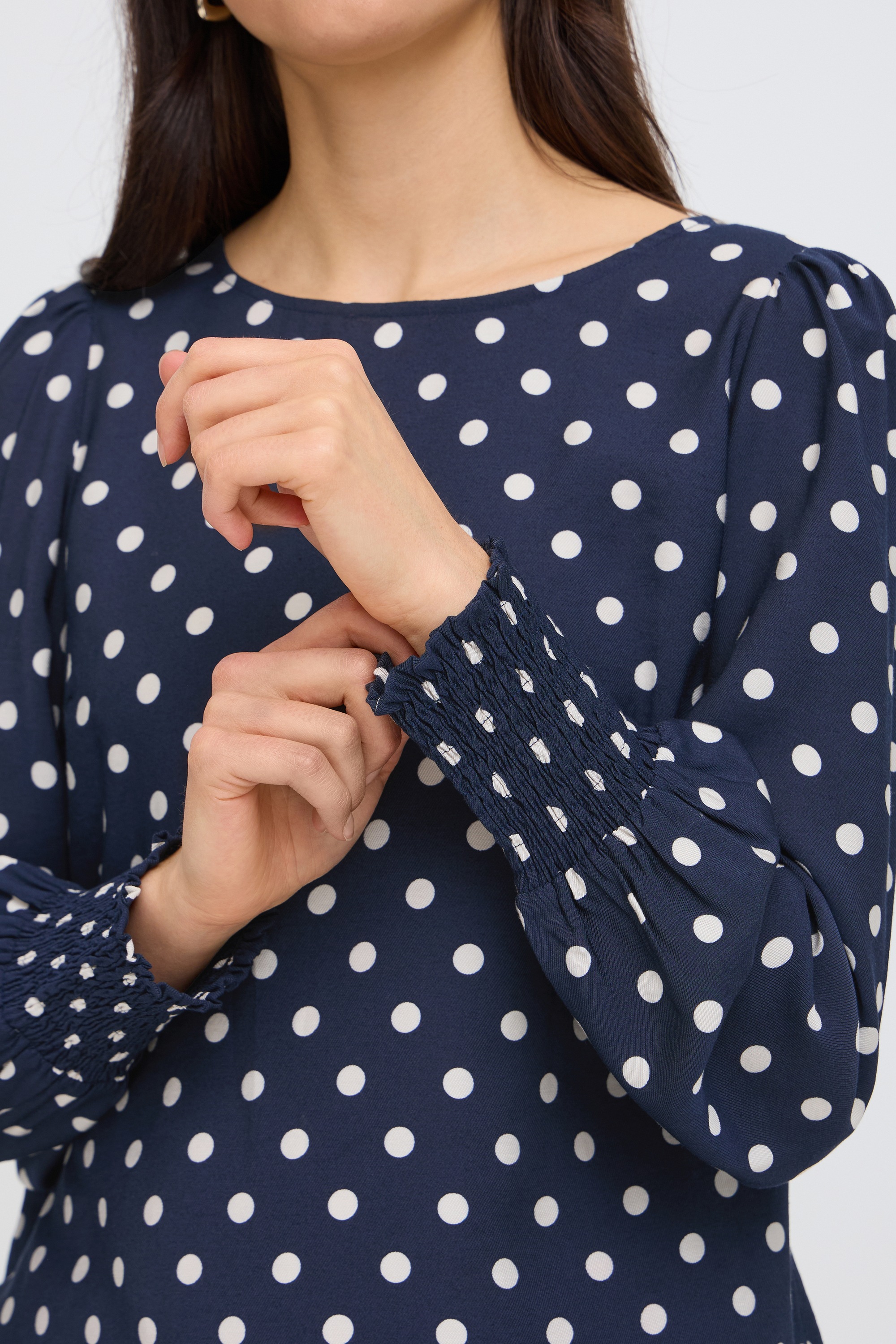 fransa Langarmbluse »Damen Bluse langarm FRADARA«