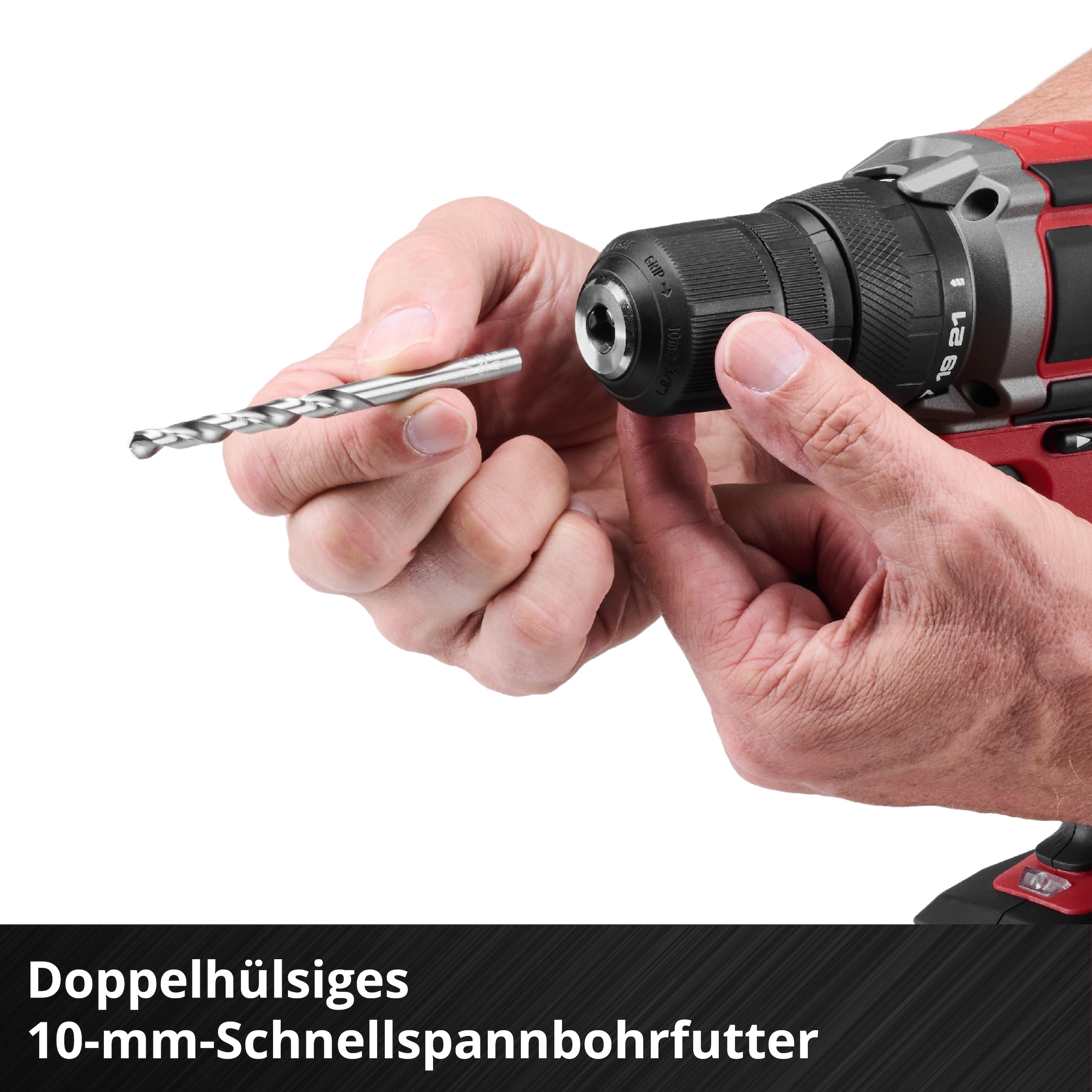 Einhell Akku-Bohrschrauber »TC-CD 18/38 (1x2,5Ah)« 4 tlg. mit Akku und Ladegerät