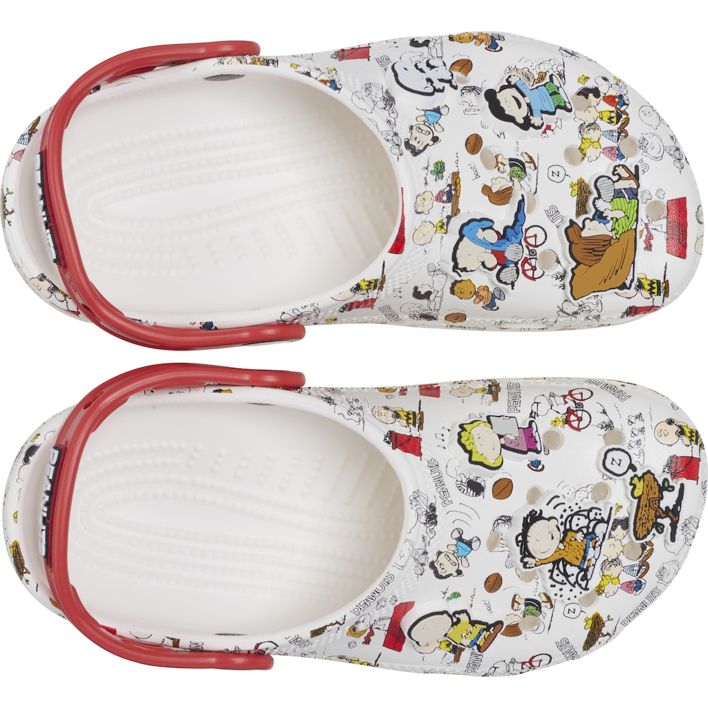 Crocs Hausschuh »Classic Clog T Peanuts«, mit buntem Print