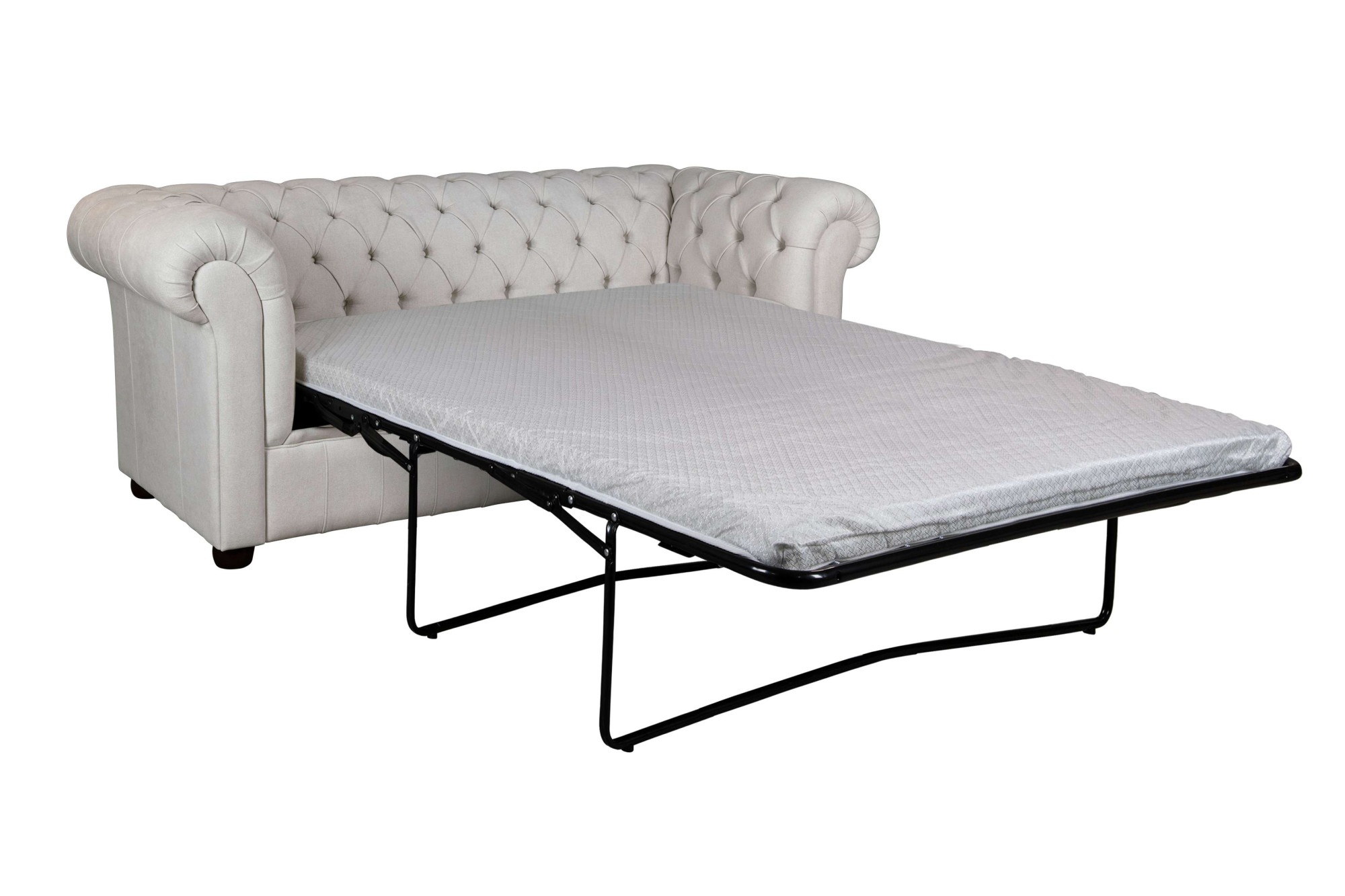 Home affaire 3-Sitzer »CHARENTE, optionale Schlafsofa, Chesterfield-Sofa, Bettfunktion«, mit edler Knopfheftung und typischen Armlehnen, B/T/H 198/89/74 cm