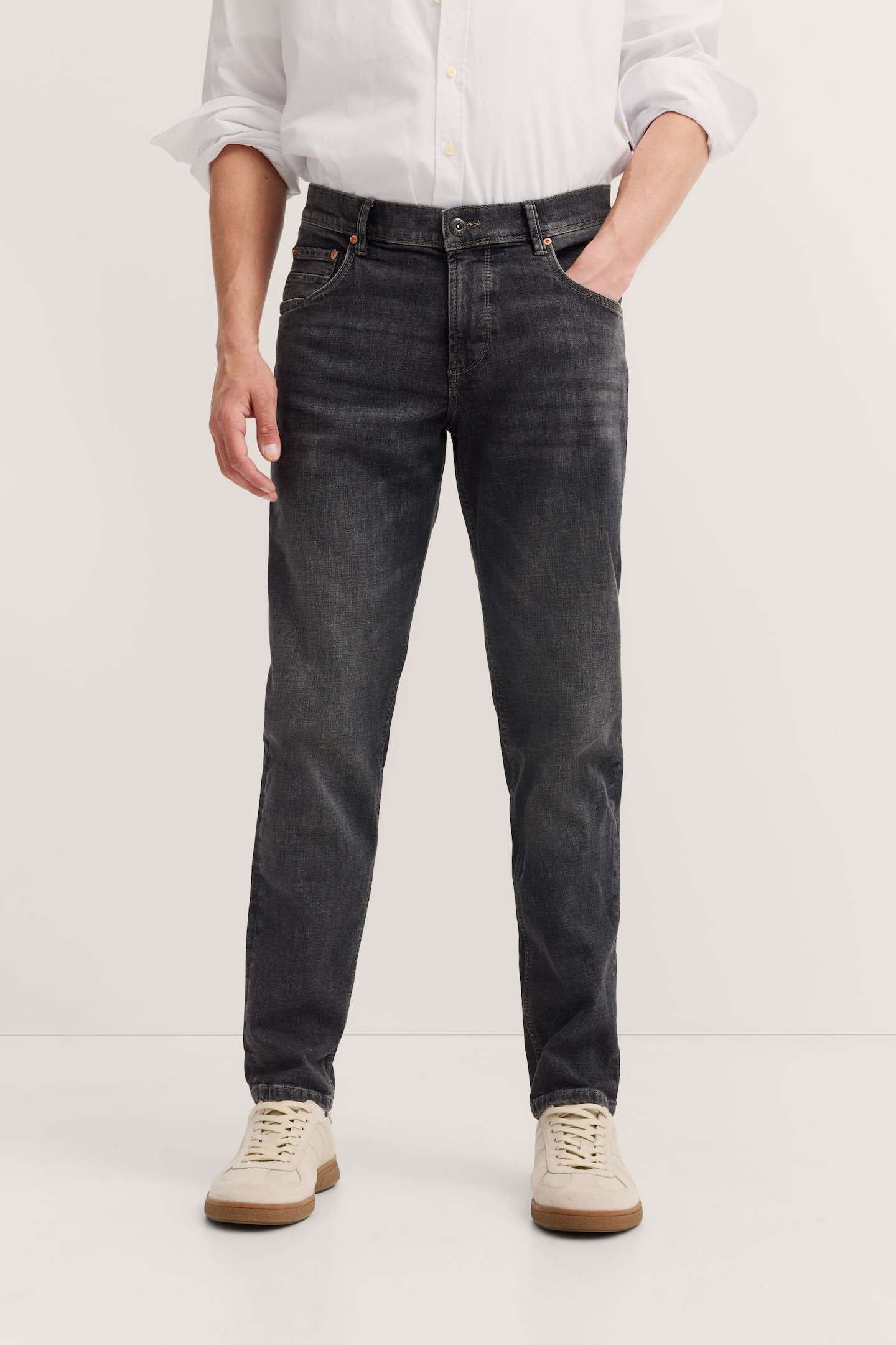 bugatti 5-Pocket-Jeans "Tapered Fit", aus Stretch Handcrafted Denim günstig online kaufen
