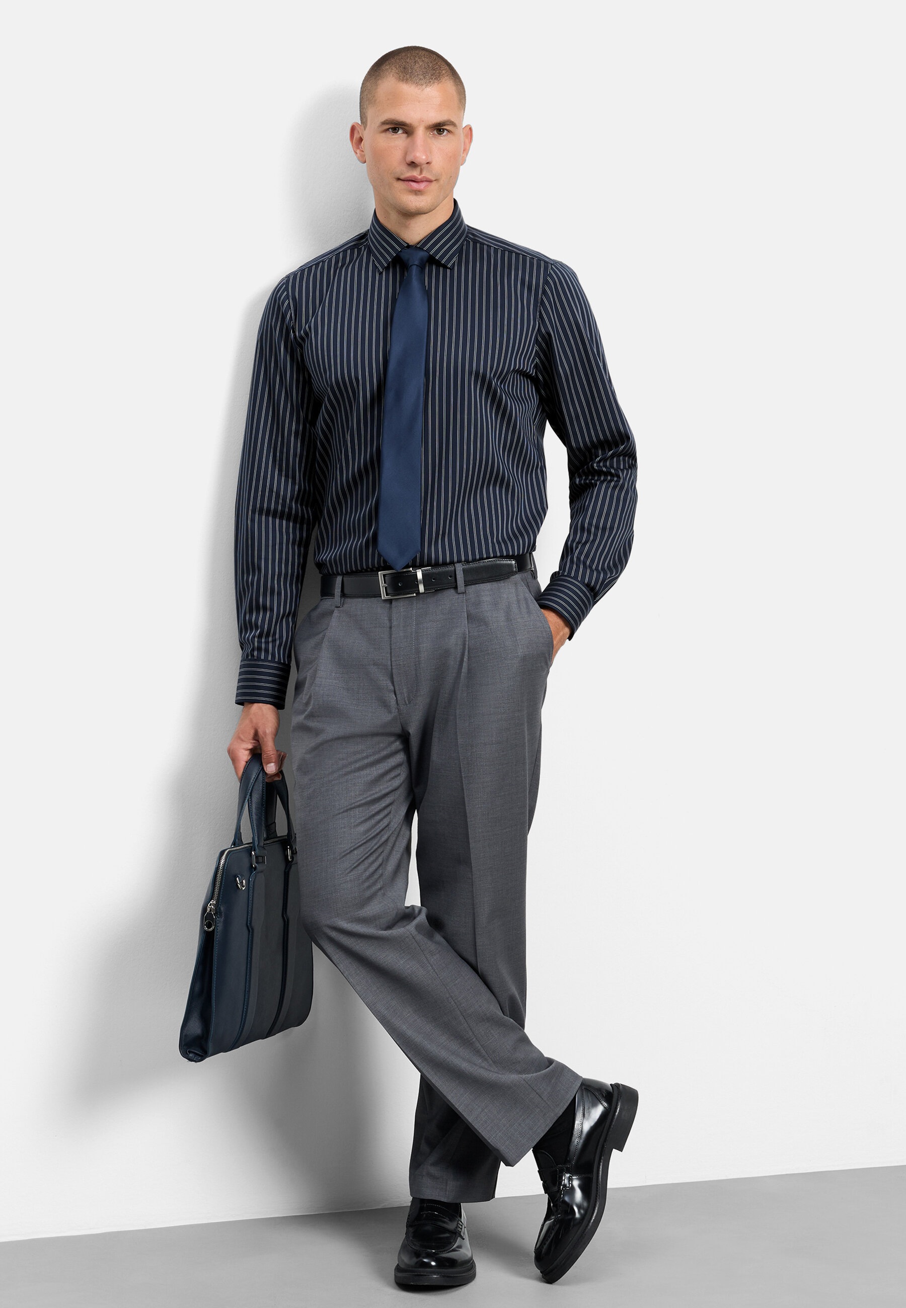 OLYMP Businesshemd »OLYMP Level Five, Body Fit, Kent mit extra langem Arm«