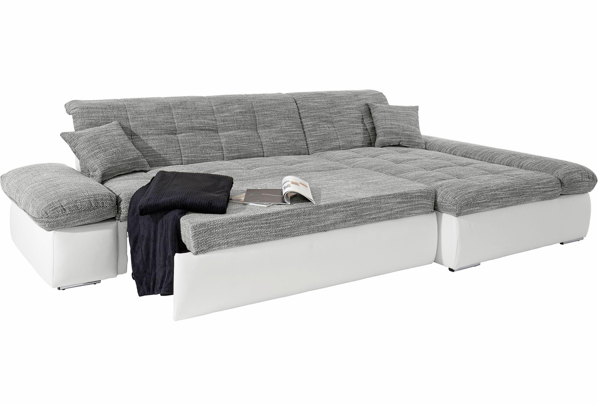 DOMO collection Ecksofa "Moric, L-Form, XXL-Sofa - Breite 300cm, viel Platz günstig online kaufen