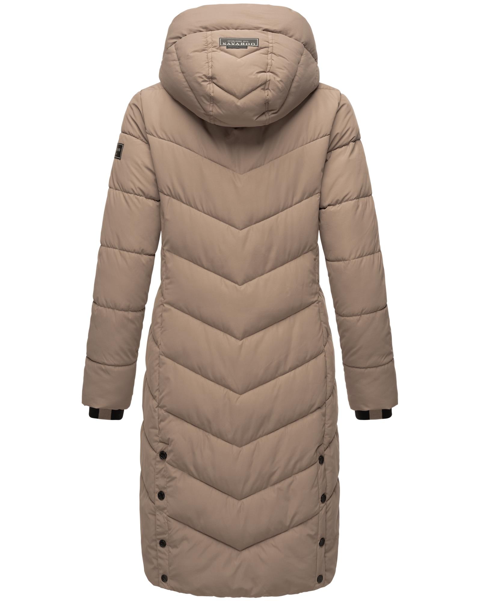 Navahoo Steppmantel »Sahnekatzii XIV«, Schicker Wintermantel mit kuschlig warm wattiertem Kragen