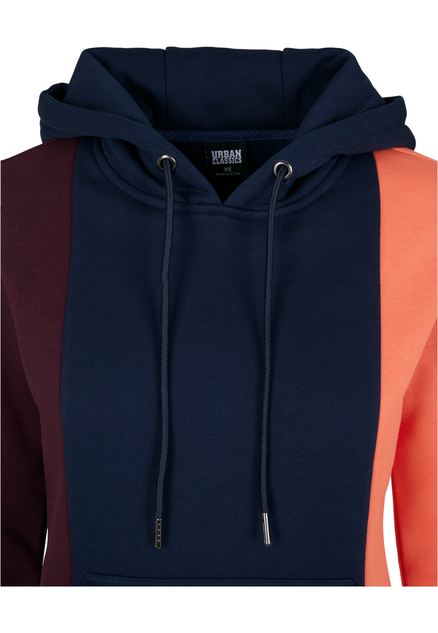 URBAN CLASSICS Rundhalspullover »Urban Classics Damen Ladies Tripple Hoody«, (1 tlg.)
