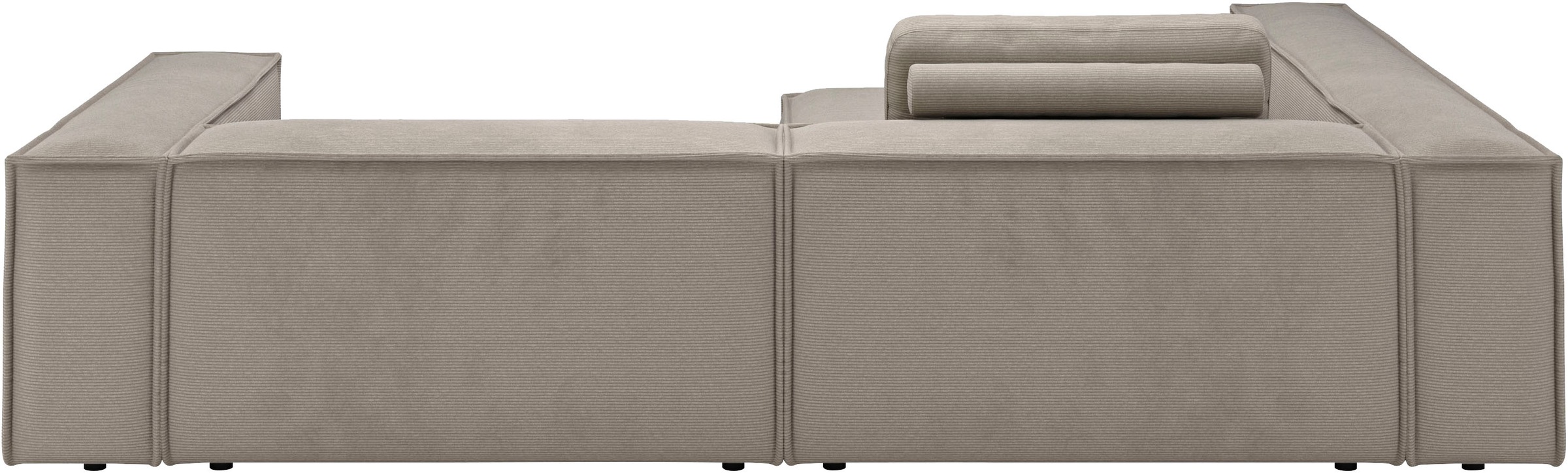 Places of Style Ecksofa »Watertown, moderne XXL L-Form, 306 cm breit«, Komfortabel mit tiefer Sitzfläche – ideal für große Wohnräume