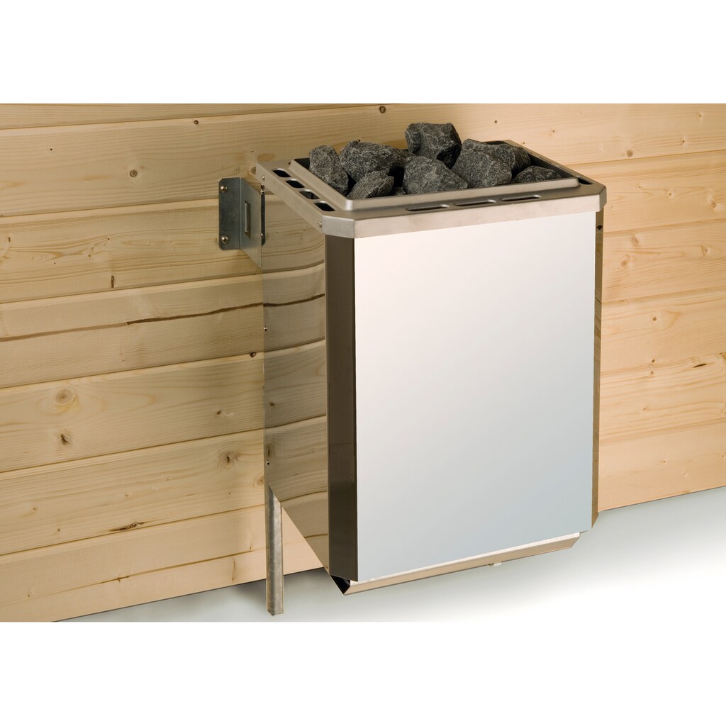 weka Sauna »Classic«, 7,5 kW Ofen mit ext. Steuerung, Fenster