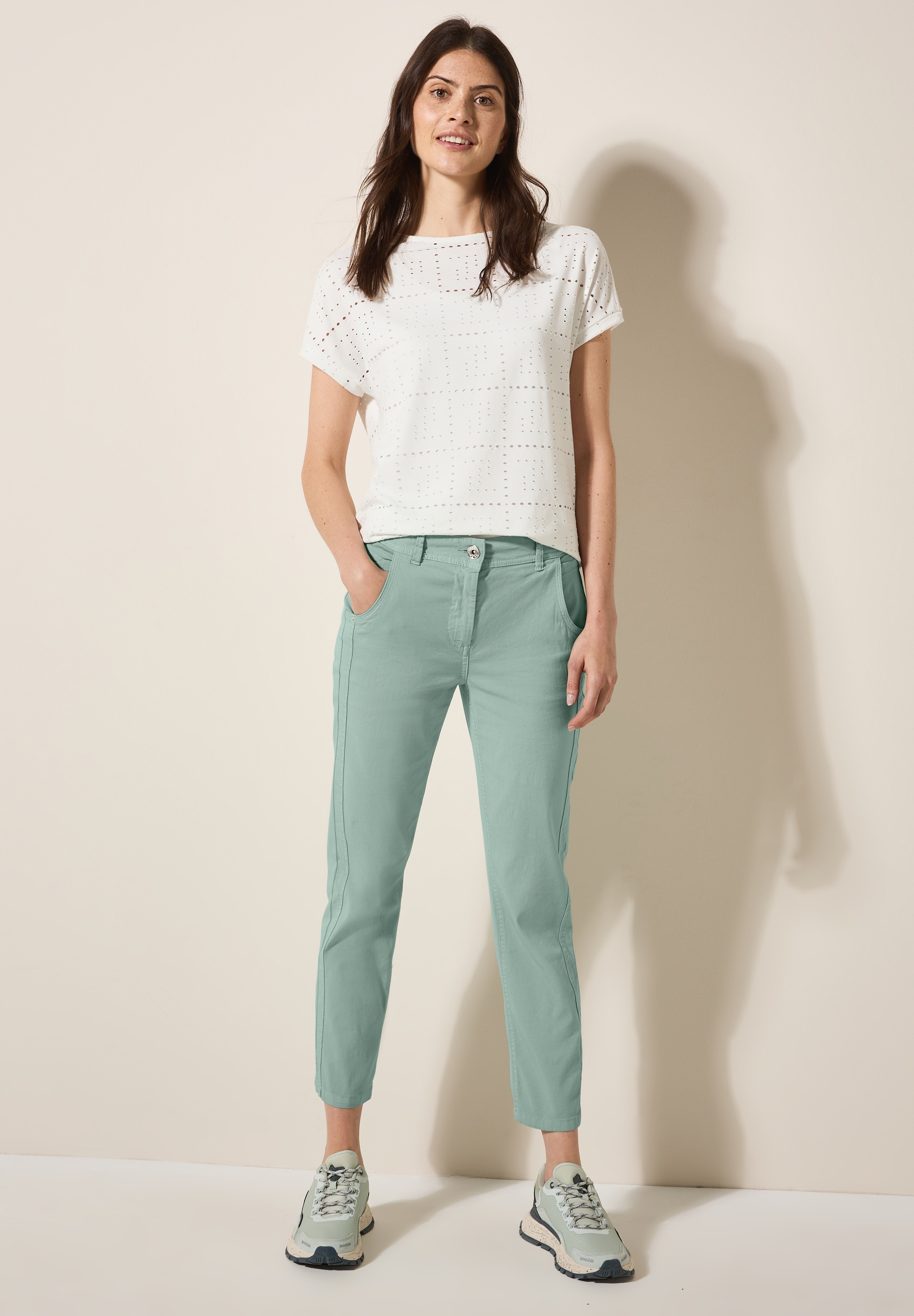 Cecil 5-Pocket-Hose, High Waist