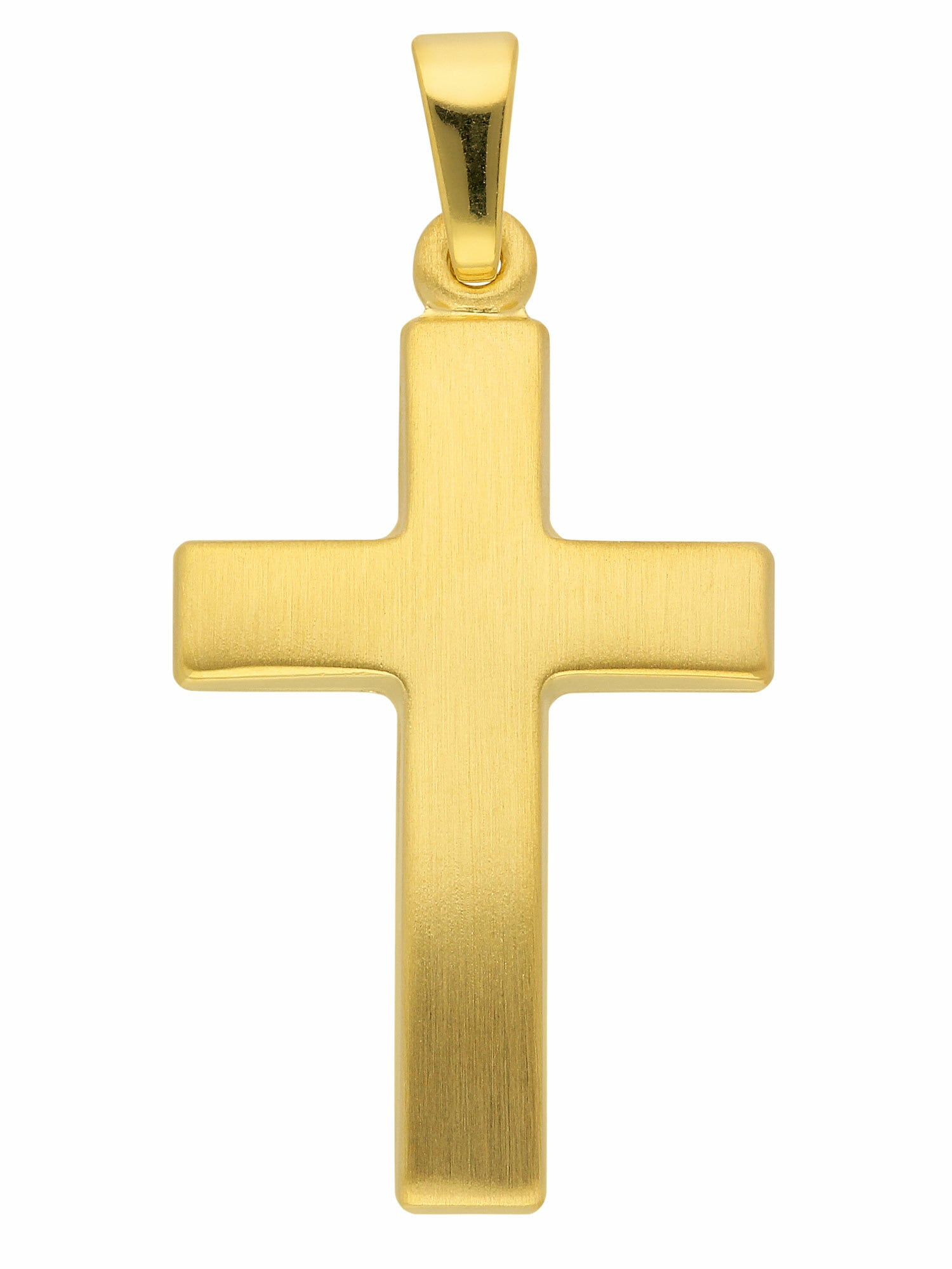 Adelia´s Kettenanhänger »333 Gold Kreuz Anhänger«, Goldschmuck für Damen & Herren