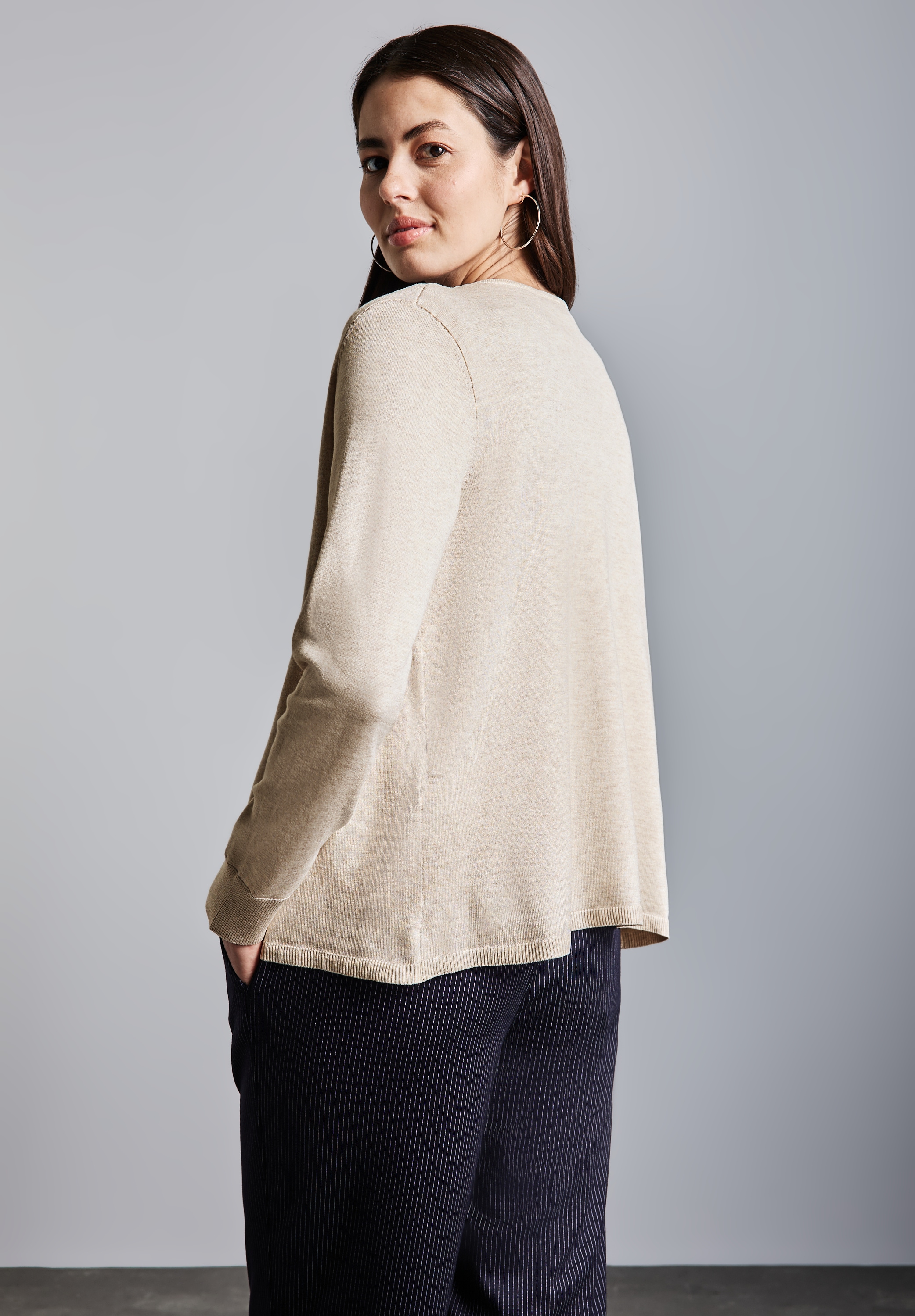 STREET ONE Cardigan, im Lagen-Look