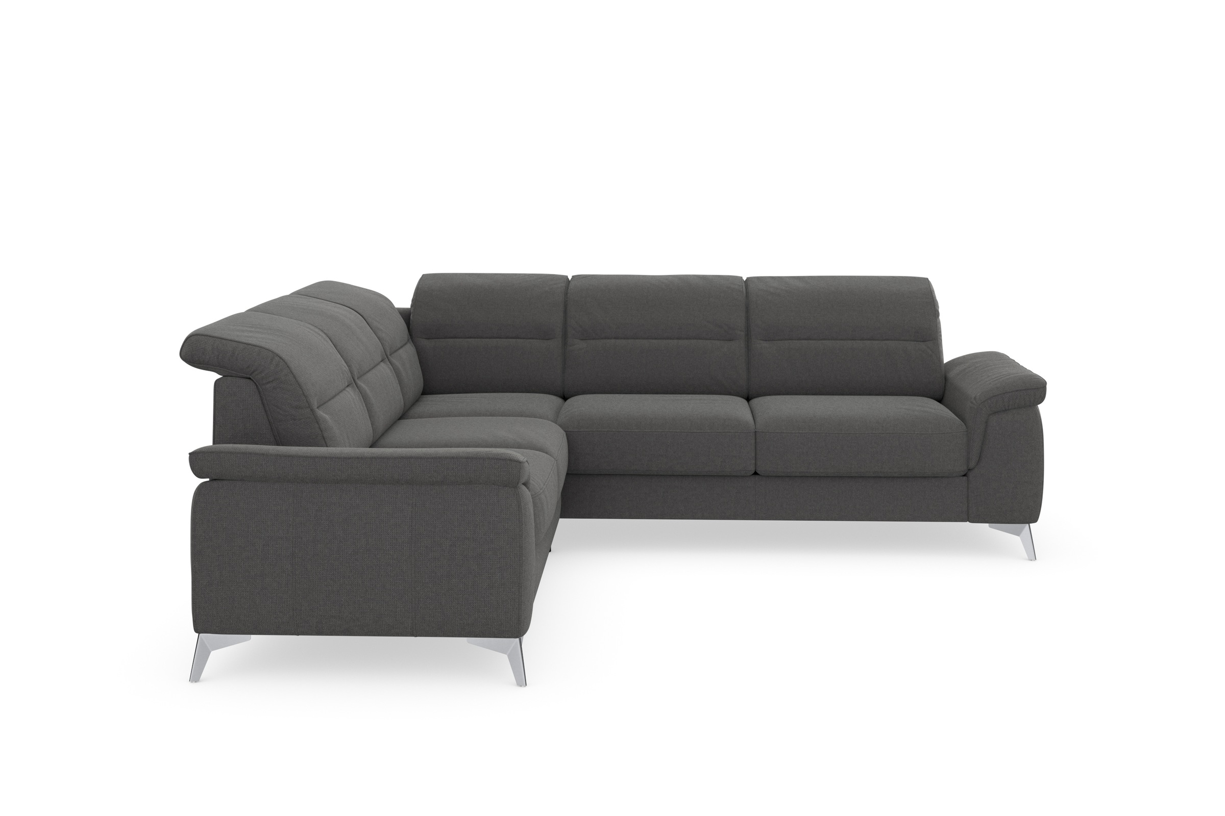 sit&more Ecksofa "Sinatra L-Form" optional mit Kopfteilverstellung und Armt günstig online kaufen