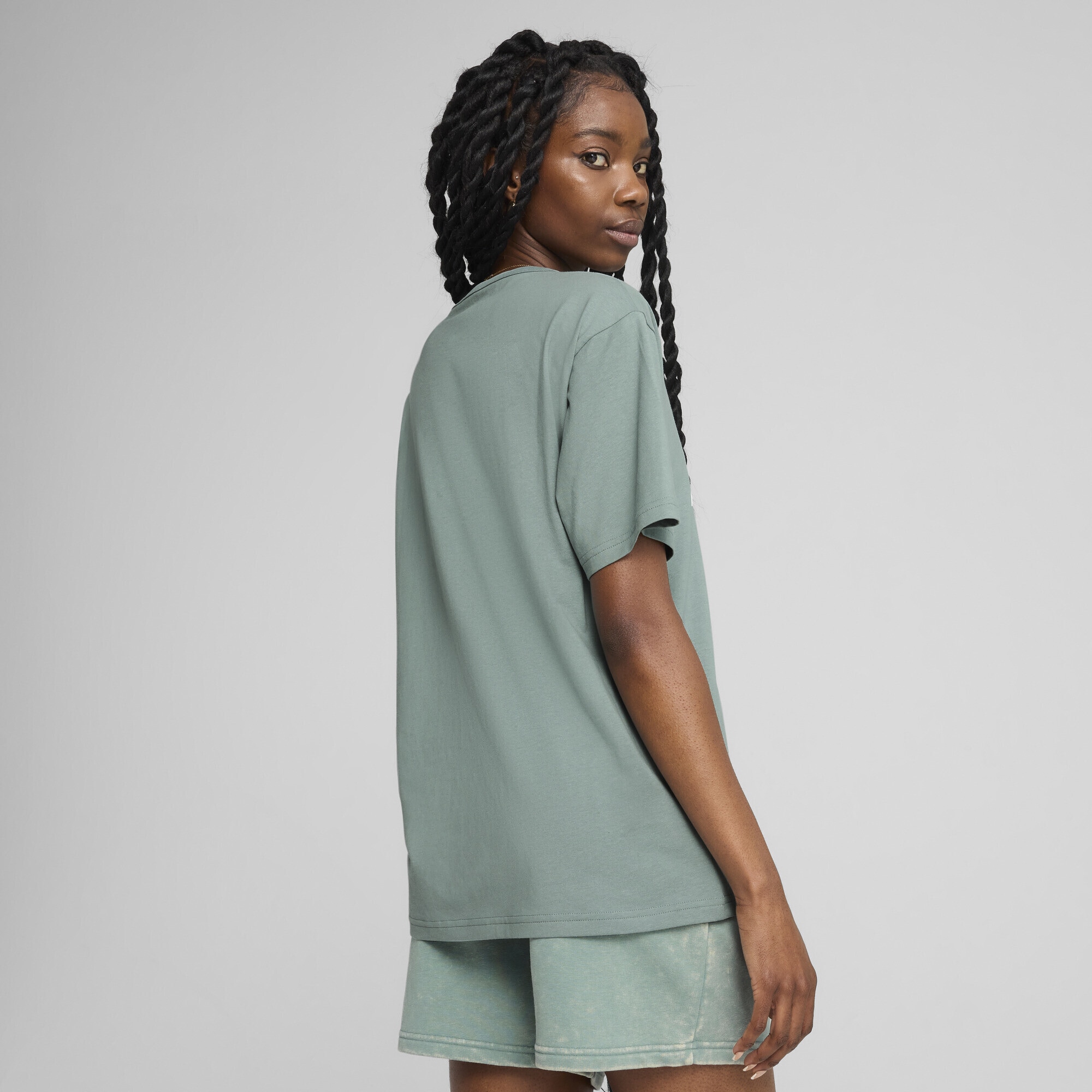 PUMA T-Shirt »PUMA CLASS Kurzes Relaxed Fit T-Shirt Damen«