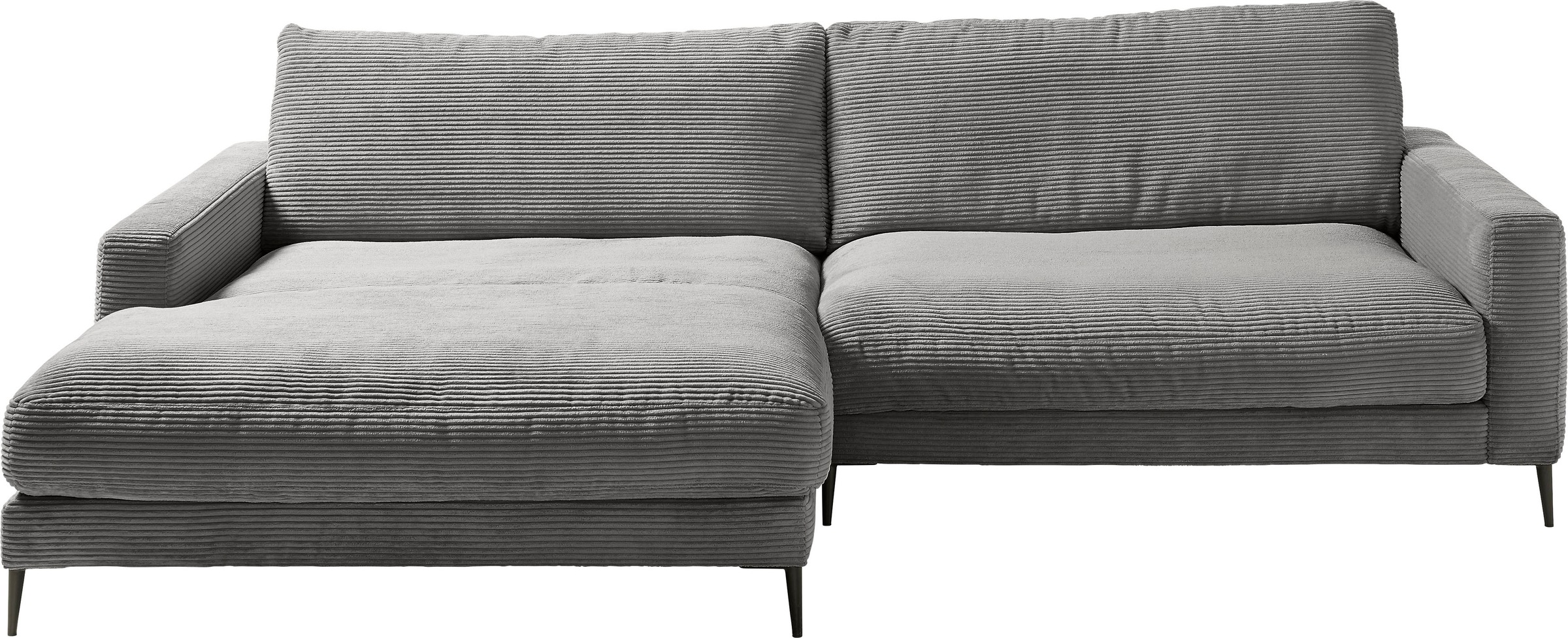 Home affaire Ecksofa "Downtown, B/T/H: 272/190/84 cm L-Form" weicher Sitzko günstig online kaufen