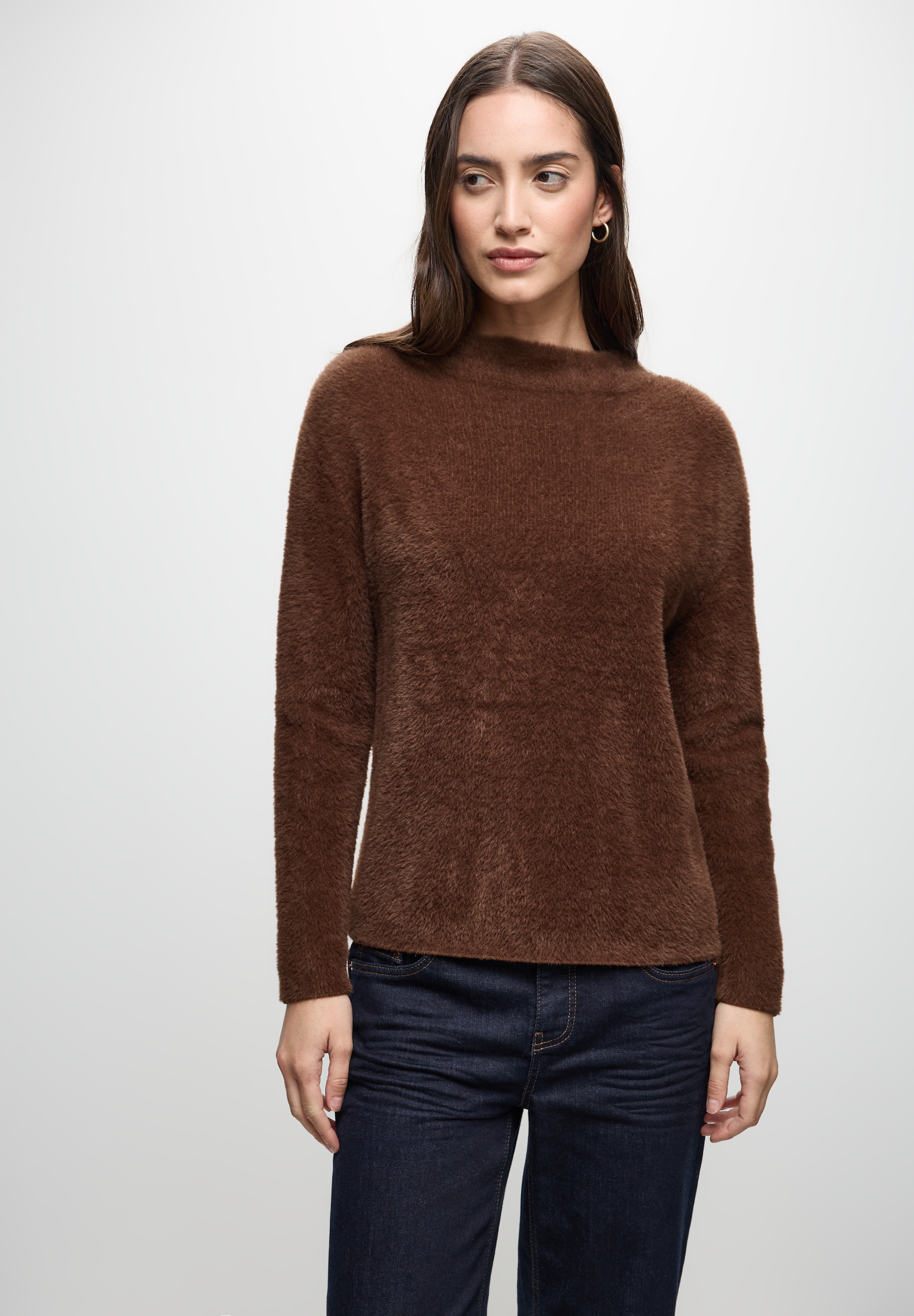 STREET ONE Strickpullover, Grobstrick günstig online kaufen