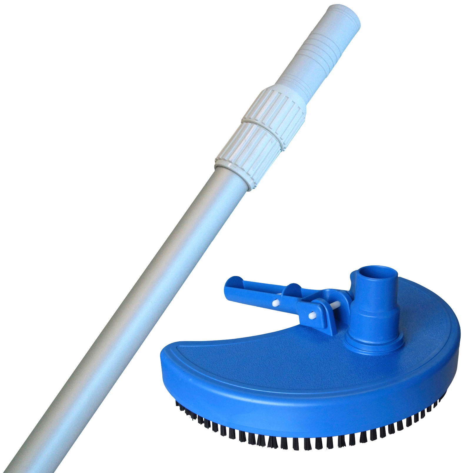 KWAD Rundpool »Supreme weiß inkl. Sicherheitsleiter und umfangreichem Zubehör«, (Set, 10 tlg.), 10-tlg., Höhe: 132 cm, inkl. Wasserpflegeset, blaue Innenfolie