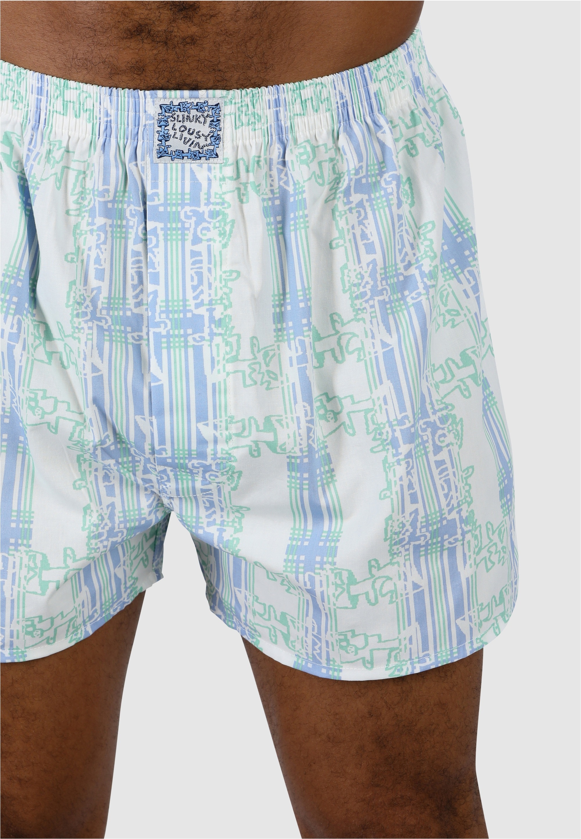Lousy Livin Boxershorts »Slinky« 2 Stk. mit lässigen Allover-Prints