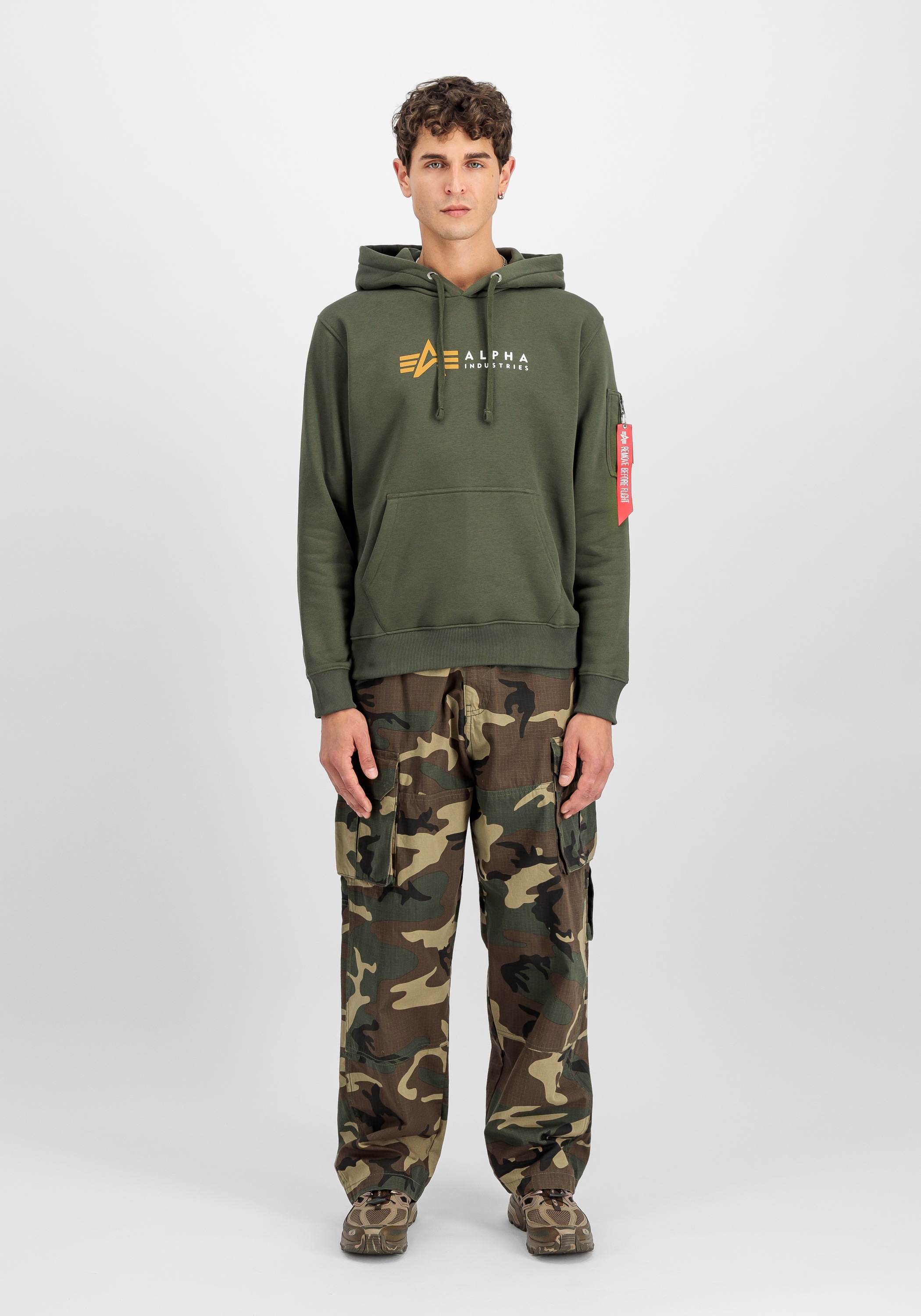 Alpha Industries Hoodie »Alpha Label Hoodie«