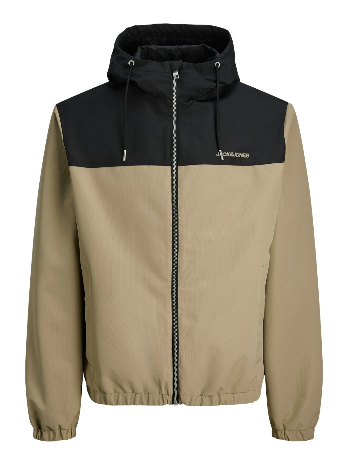 Jack & Jones Blouson »JJELEGACY LIGHT JACKET HOOD NOOS« mit Kapuze mit Logo Schriftzug