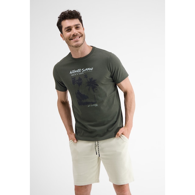 LERROS T-Shirt »LERROS T-Shirt mit Frontprint« ▷ bestellen | BAUR
