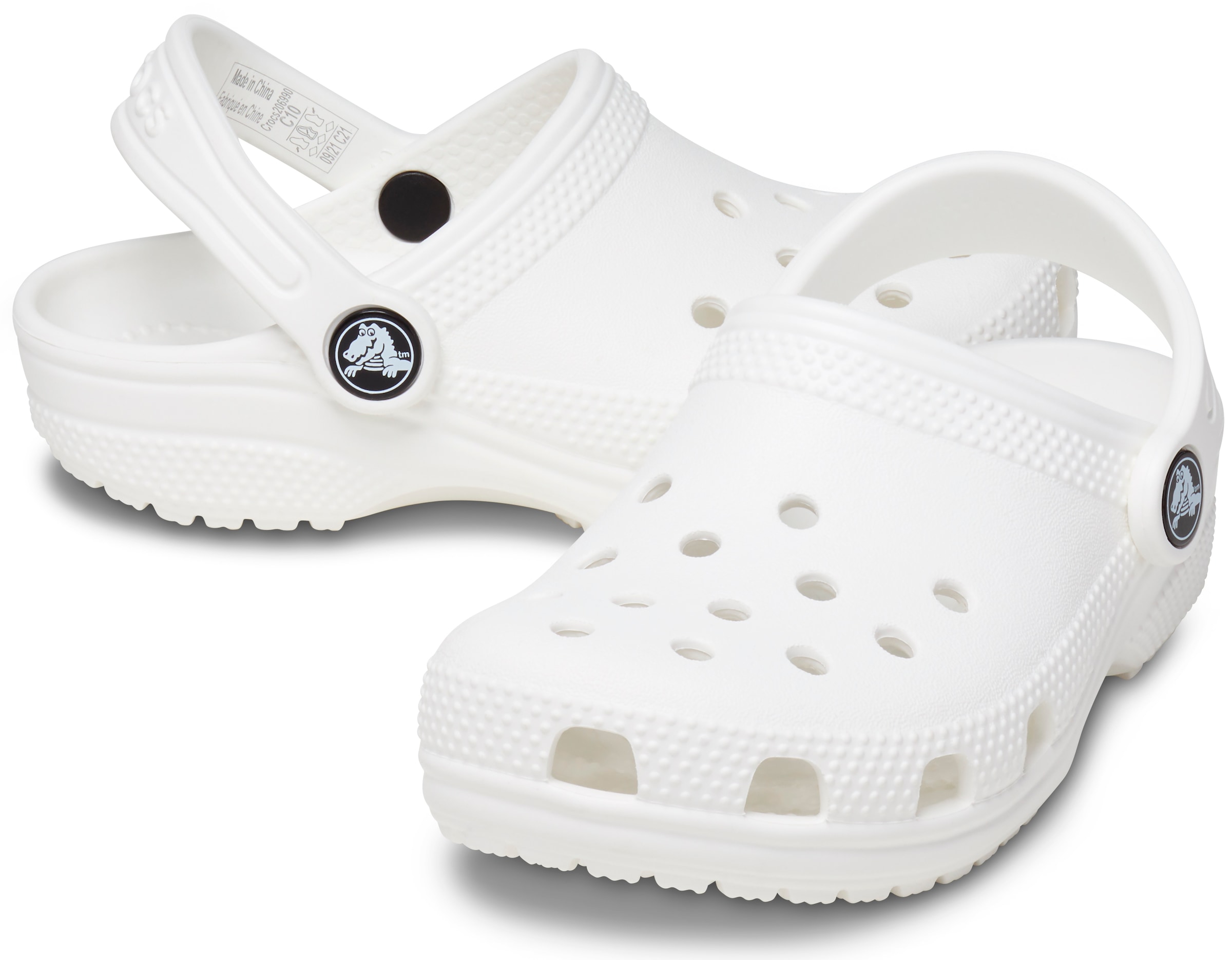 Crocs Clog »Classic Clog K«, Hausschuh, Schlappen, Sandale mit Fersenriemen