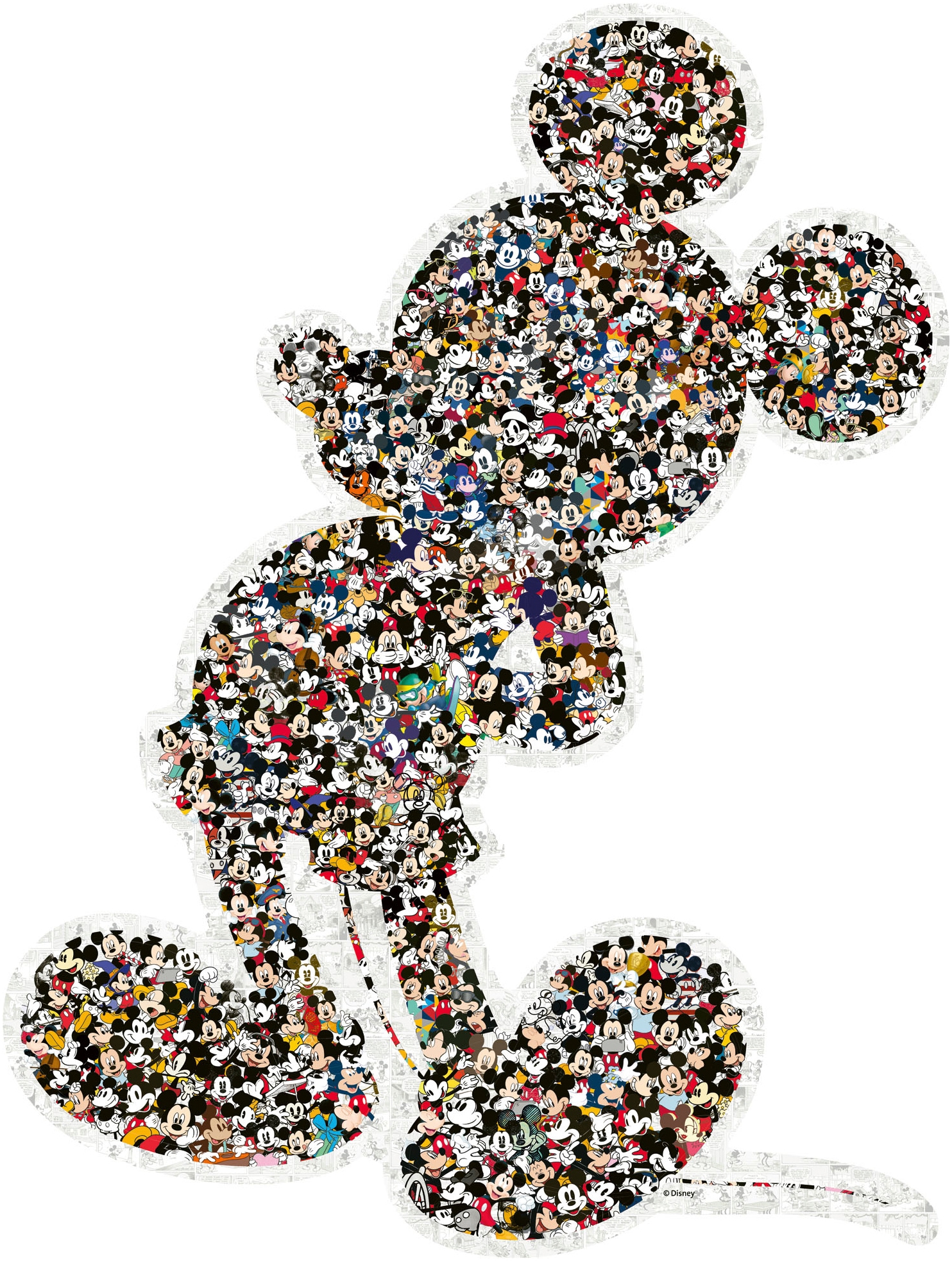 Ravensburger Konturenpuzzle »Shaped Mickey«, Made in Germany; FSC® - schützt Wald - weltweit