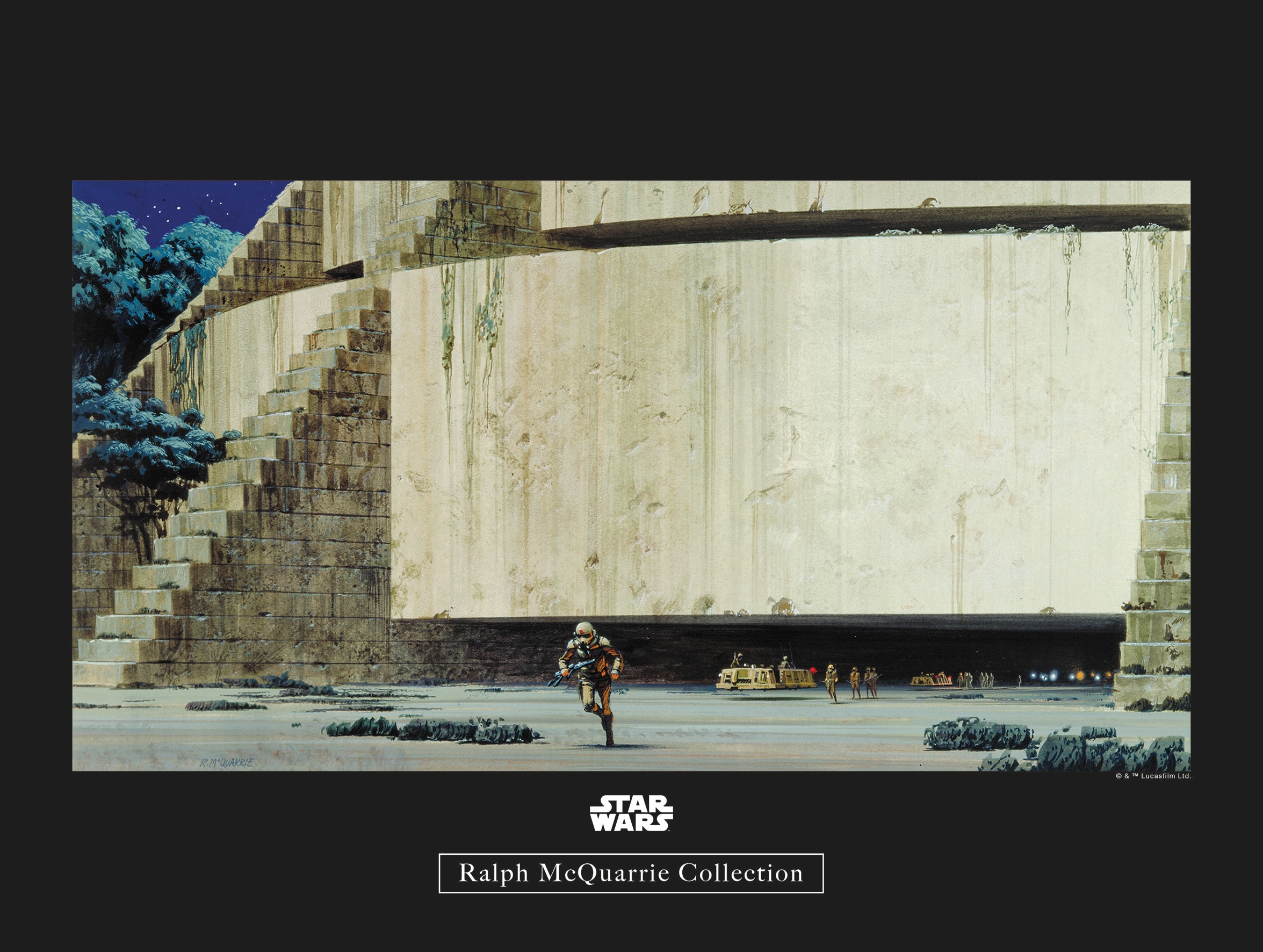 Komar Poster »Star Wars Classic RMQ Yavin Te...