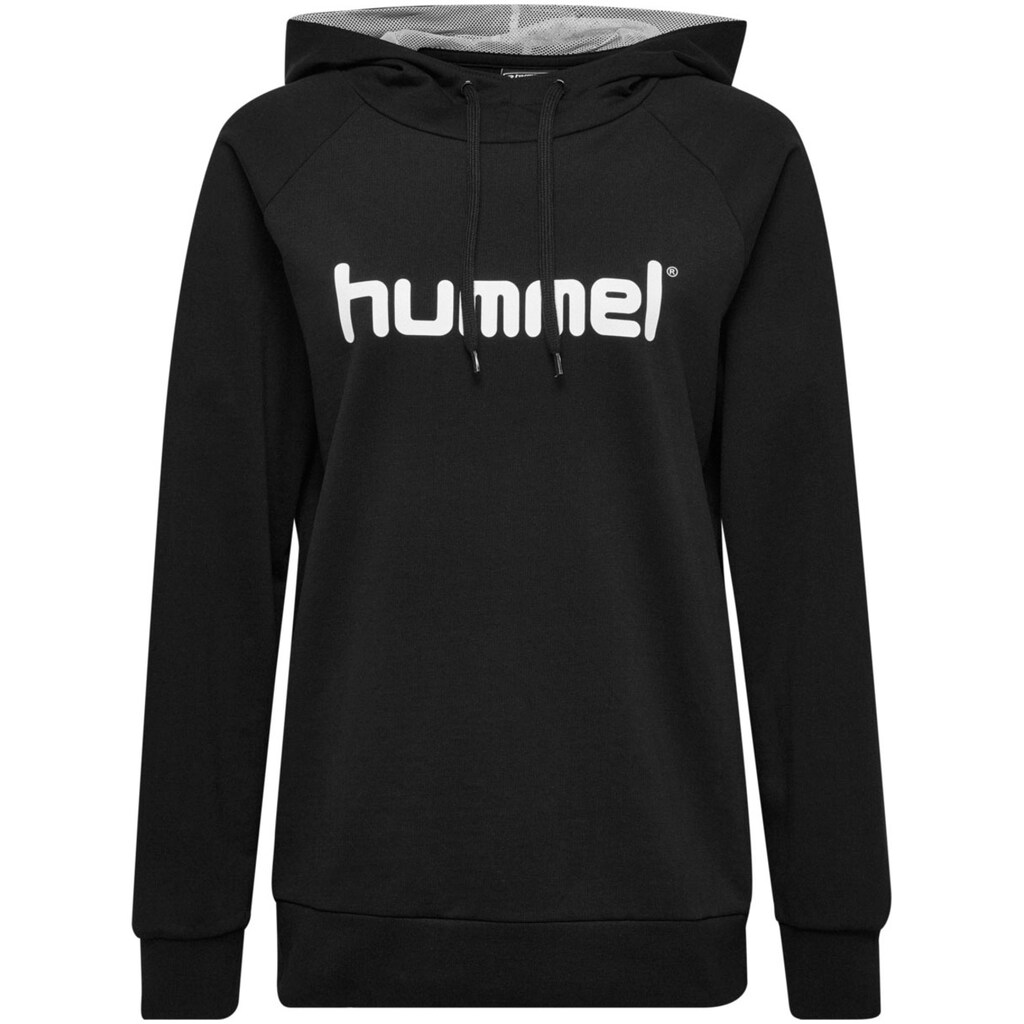 hummel Sweatshirt »STEHKRAGEN-HOODIE MIT ERHÖHTEM PRINT UND COOLEM  NACKENFUTTER«