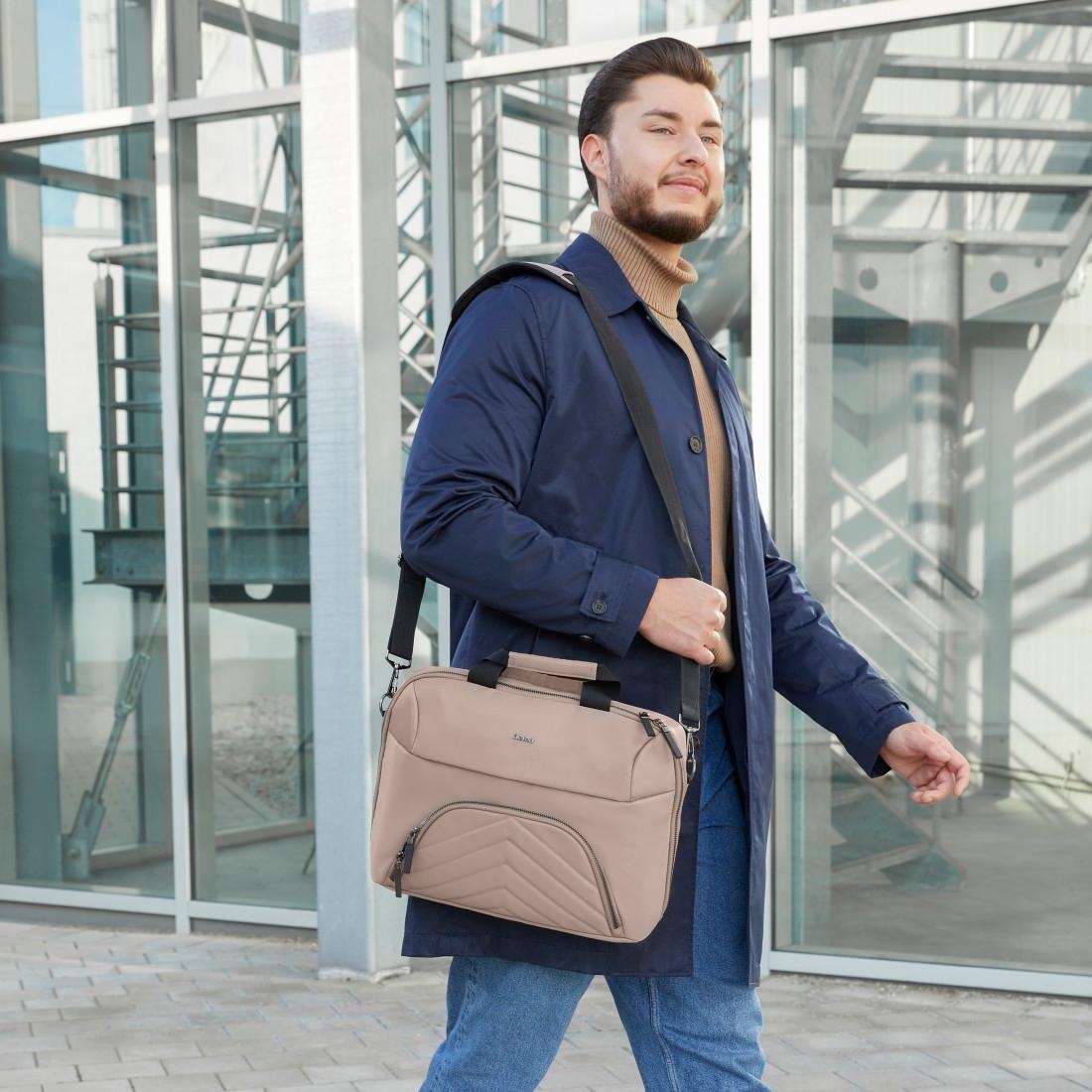 Hama Laptoptasche »Laptoptasche für 15,6" - 16,2" (Tragegurt, Tabletfach, 3 extra Fächer)«, Universell, nachhaltig, umweltbewusst