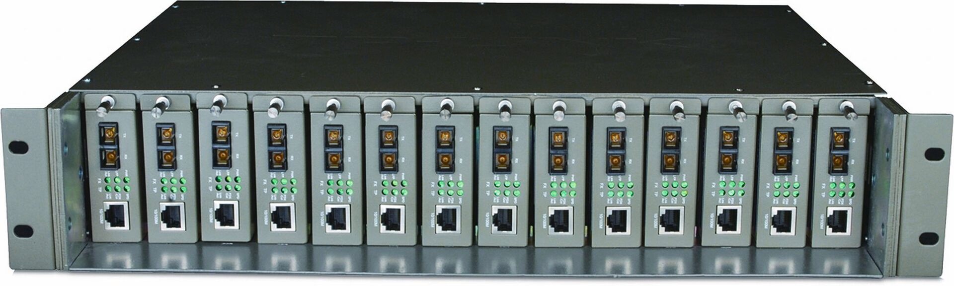 Halterung »TL-MC1400 14-Slot Rackmountgehäuse für Medienkonverter«