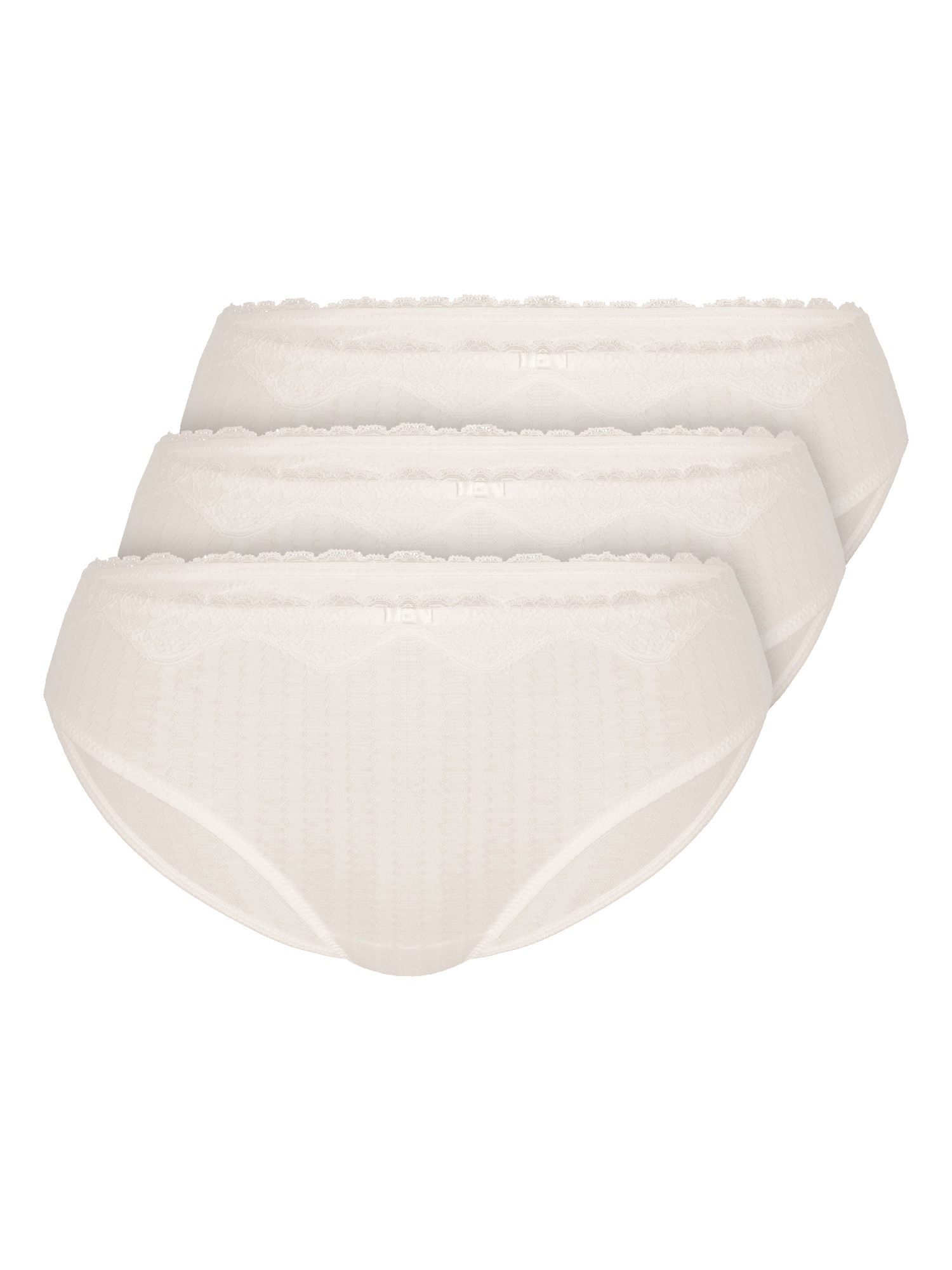Sassa Slip "3er Pack Slip Bamboo Jacquard"
