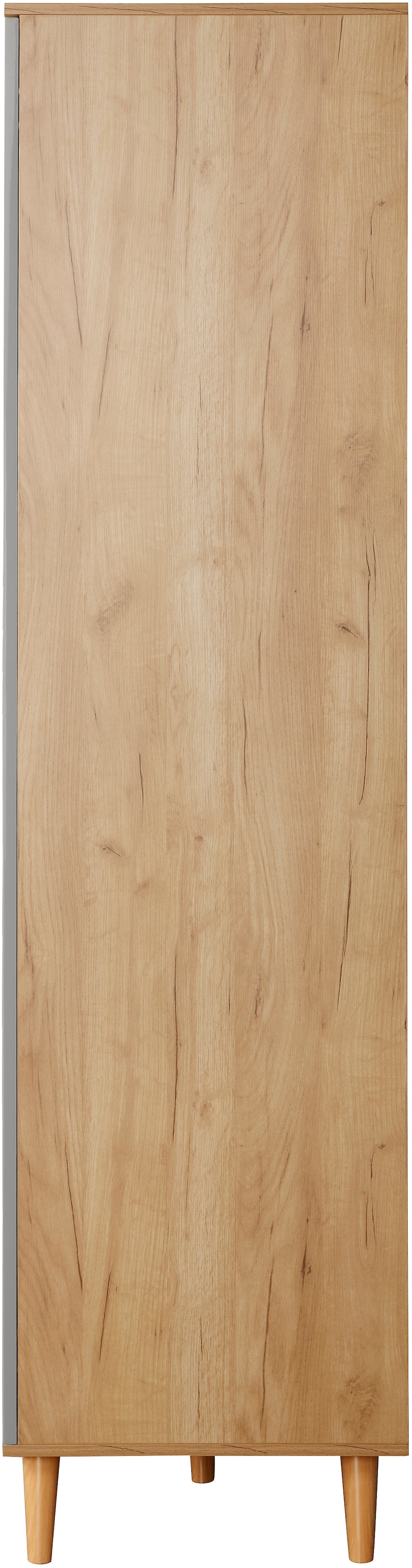 andas Kleiderschrank »Lund Schlafzimmerschrank Bestseller im skandinavischem Design«, Garderobenschrank mit Premium Innenausstattung, Breite 120cm