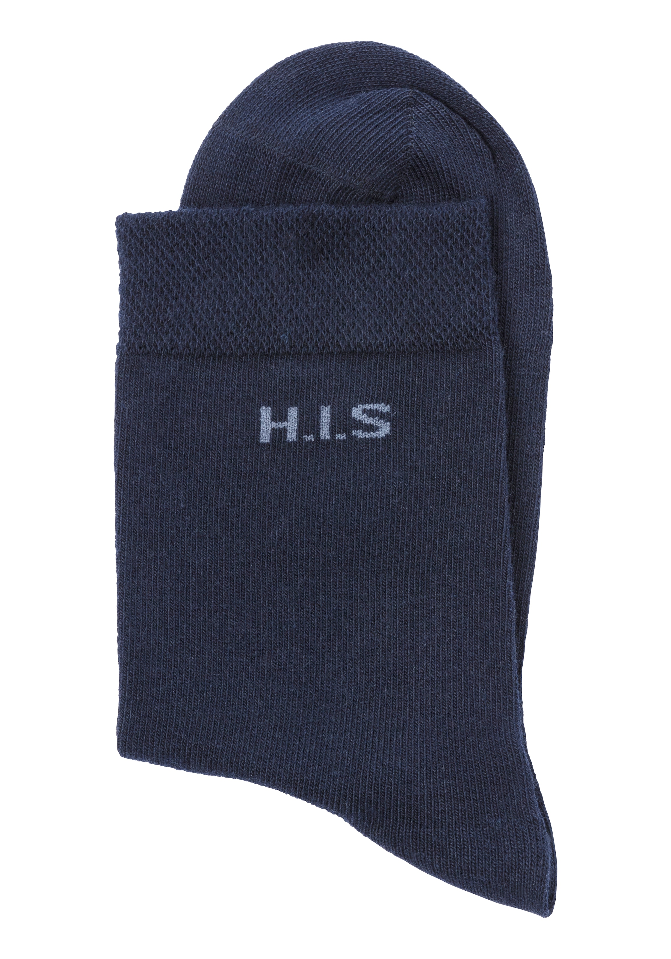 H.I.S Socken, (Set, 4 Paar), BAUR bestellen Bündchen | einschneidendes online ohne