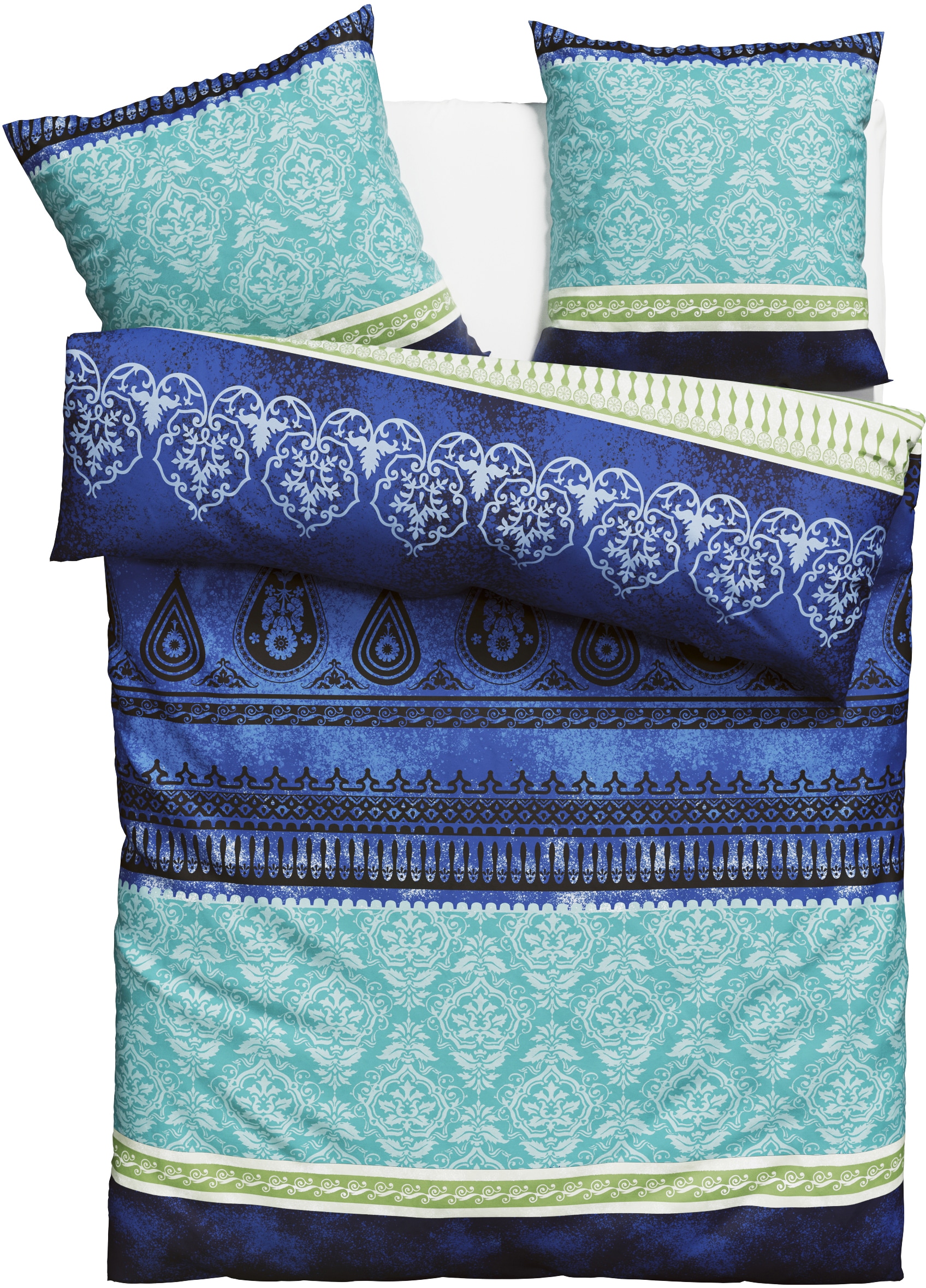 OTTO home Bettwäsche "Sonnenham" 2 tlg. in Gr. 135x200 oder 155x220 cm, 100 günstig online kaufen