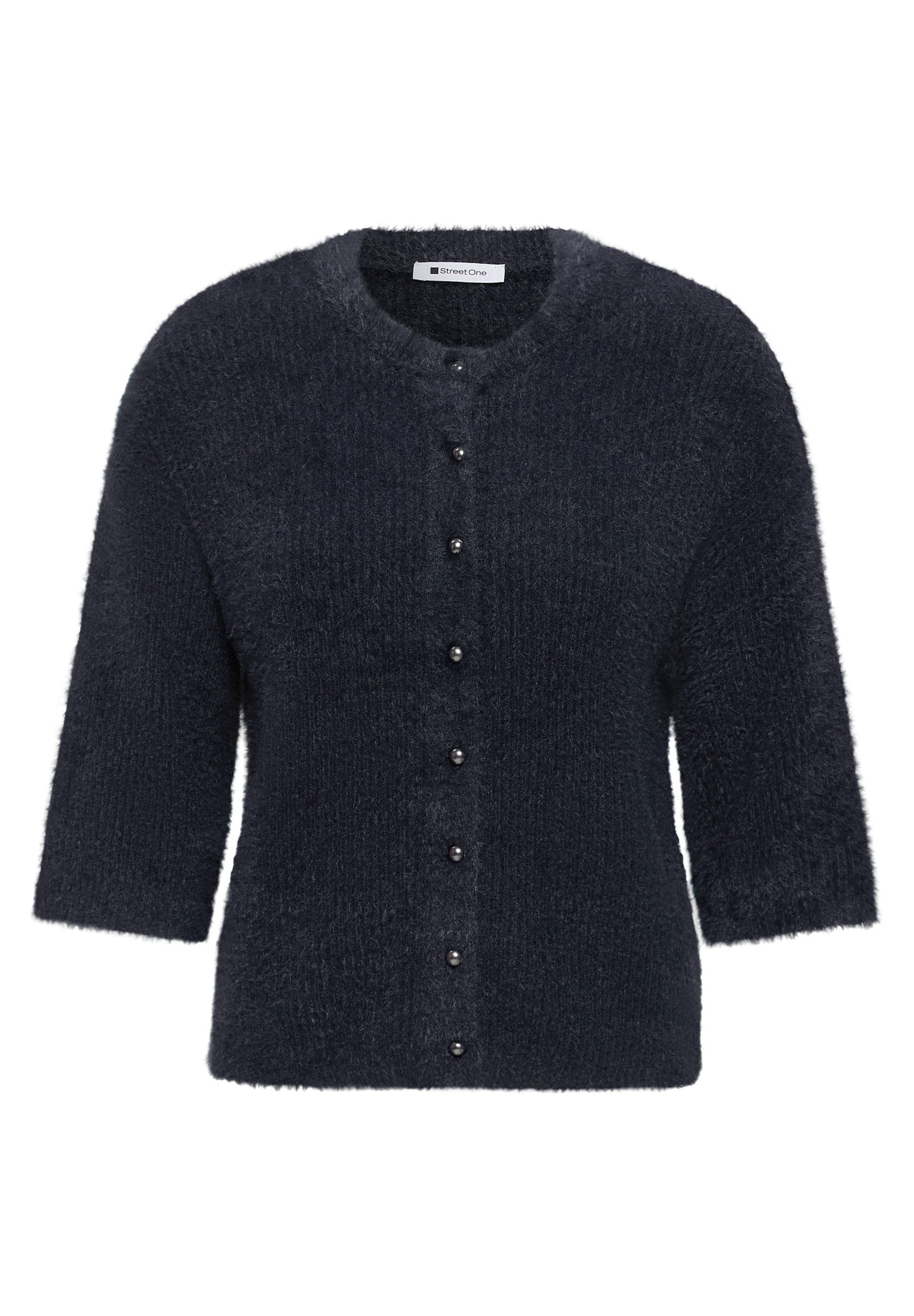 STREET ONE Cardigan mit Rundhalsausschnitt