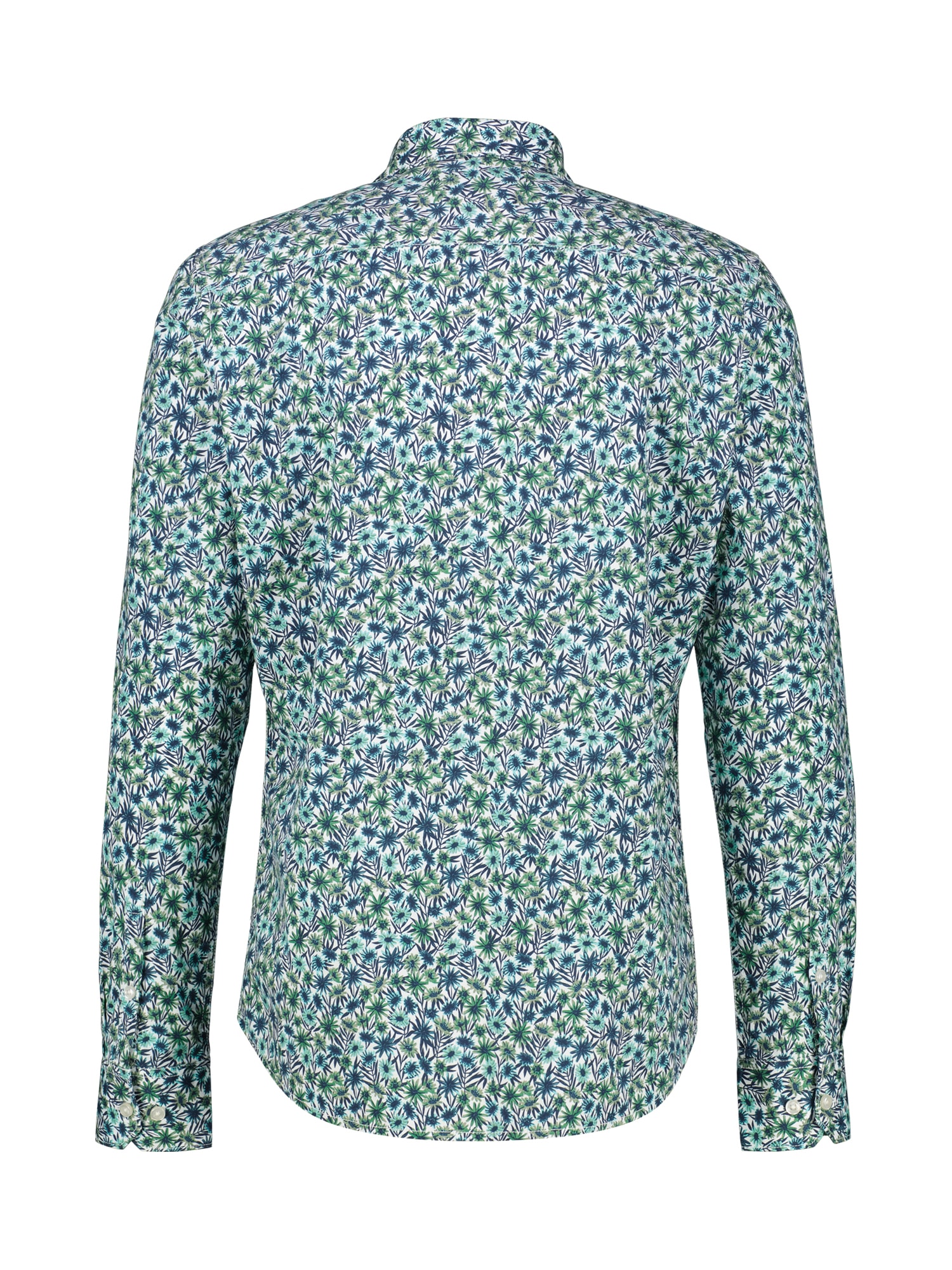 LERROS Langarmhemd »LERROS Langarmhemd, floral bedruckt«